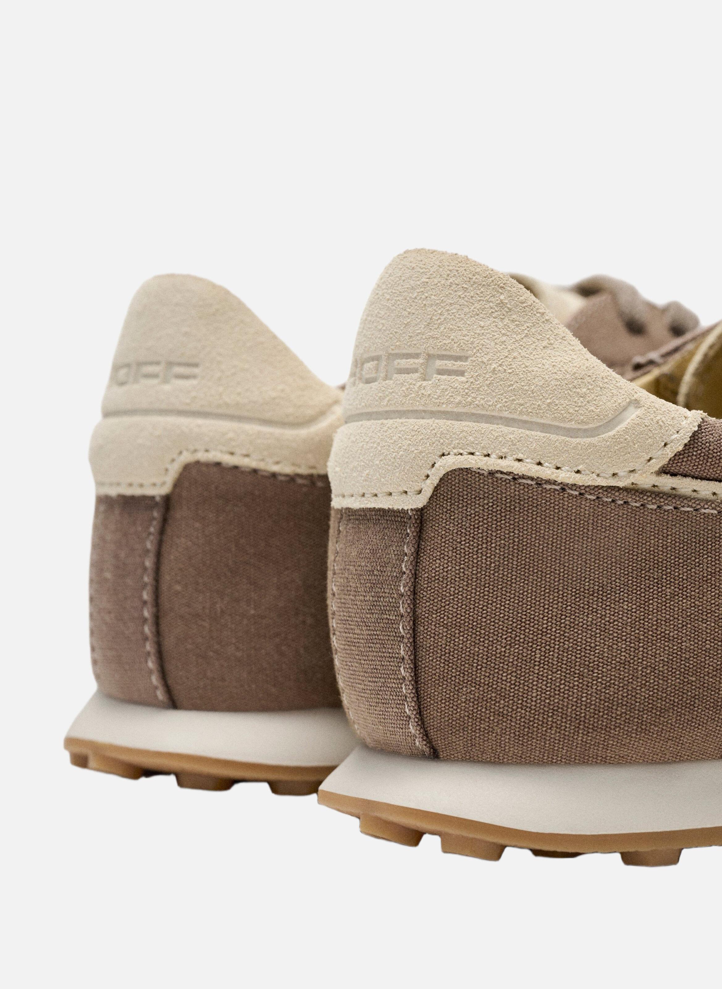 Hoff baskets décontractées bridge canvas brown HOFF Marron