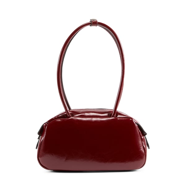 Sac à main effet cuir rouge Sac à main effet cuir rouge