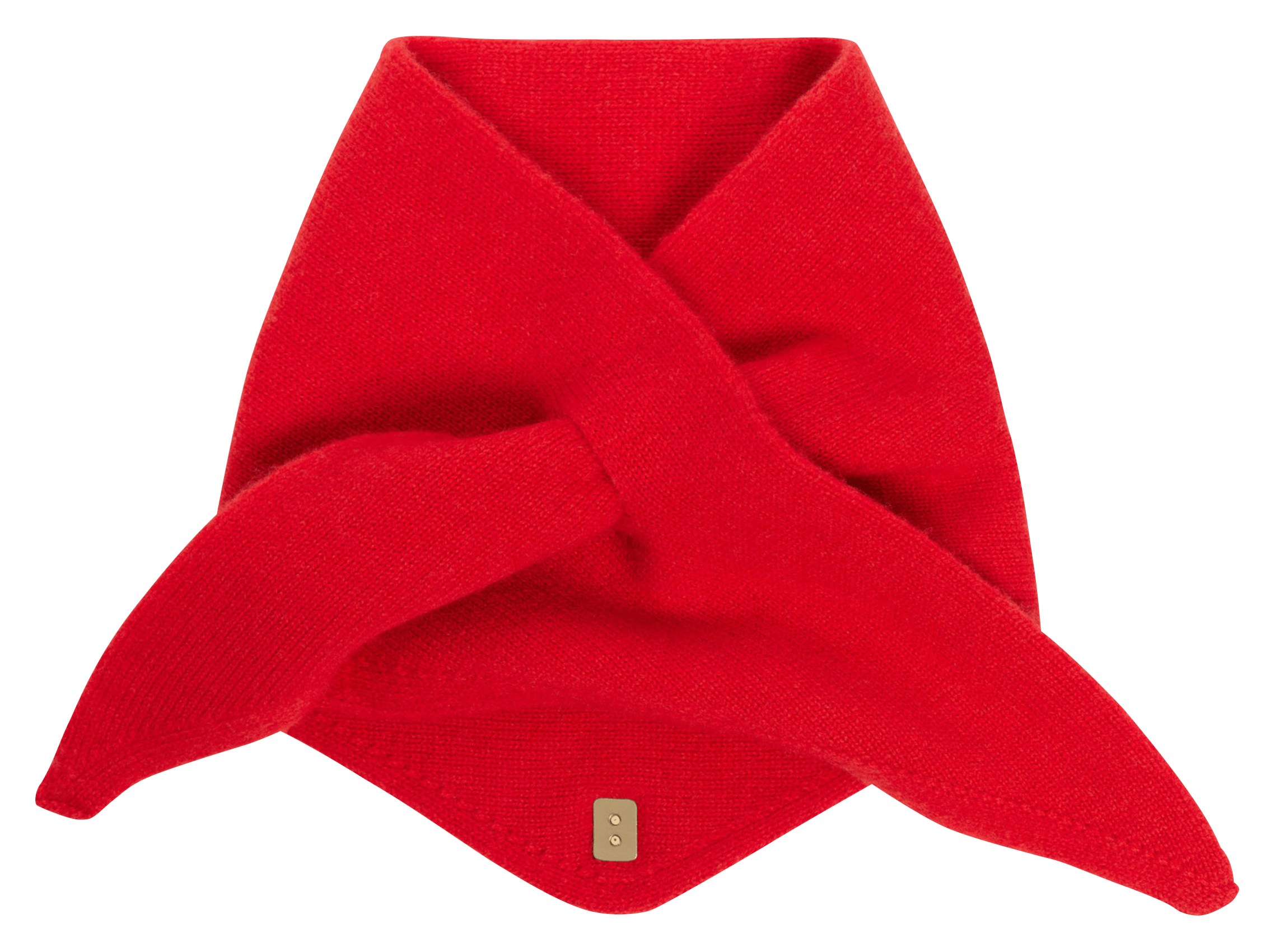 Foulard à rayures en laine mélangée SANDRO Rouge