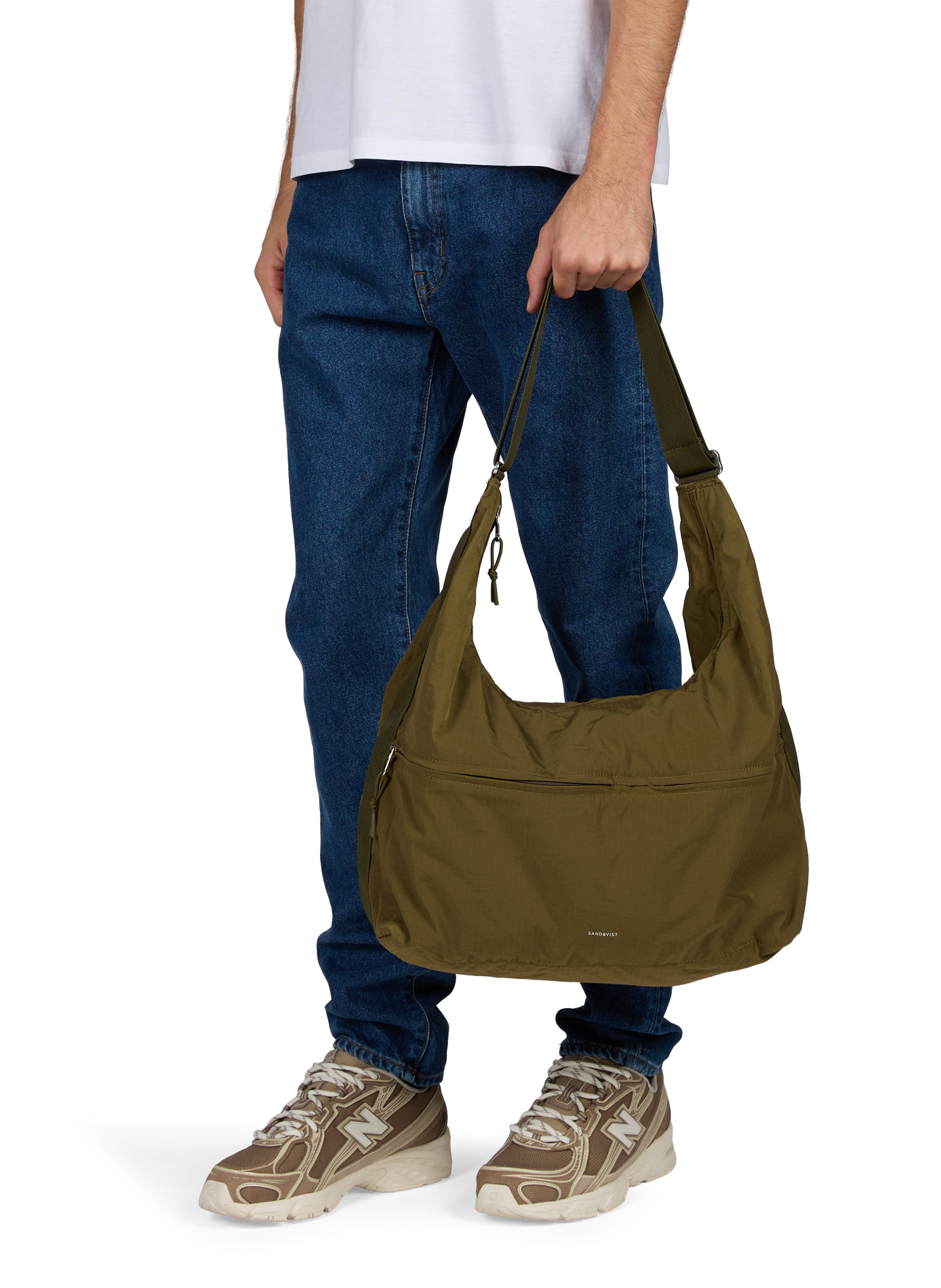 Sac porté épaule SANDQVIST Kaki