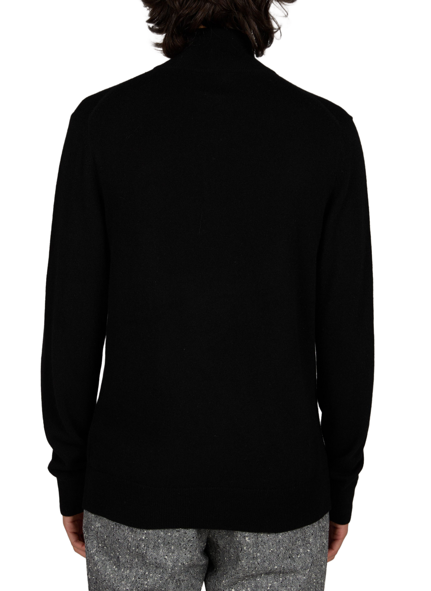 Pull Yvan-M droit en cachemire AU PRINTEMPS PARIS Noir