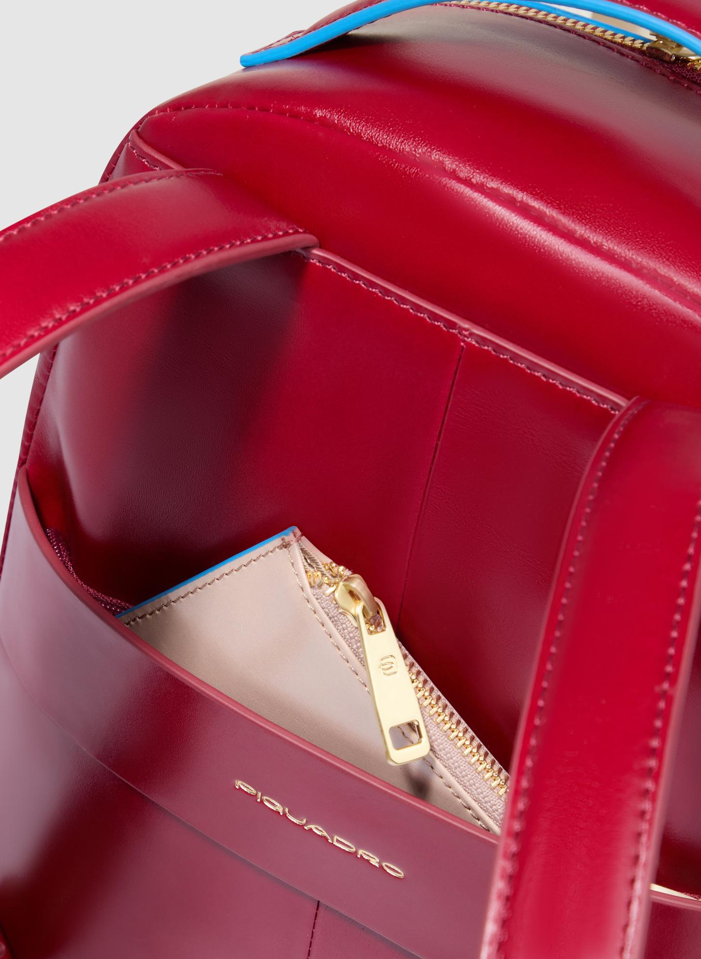 Sac à dos femme petit format PIQUADRO Rouge