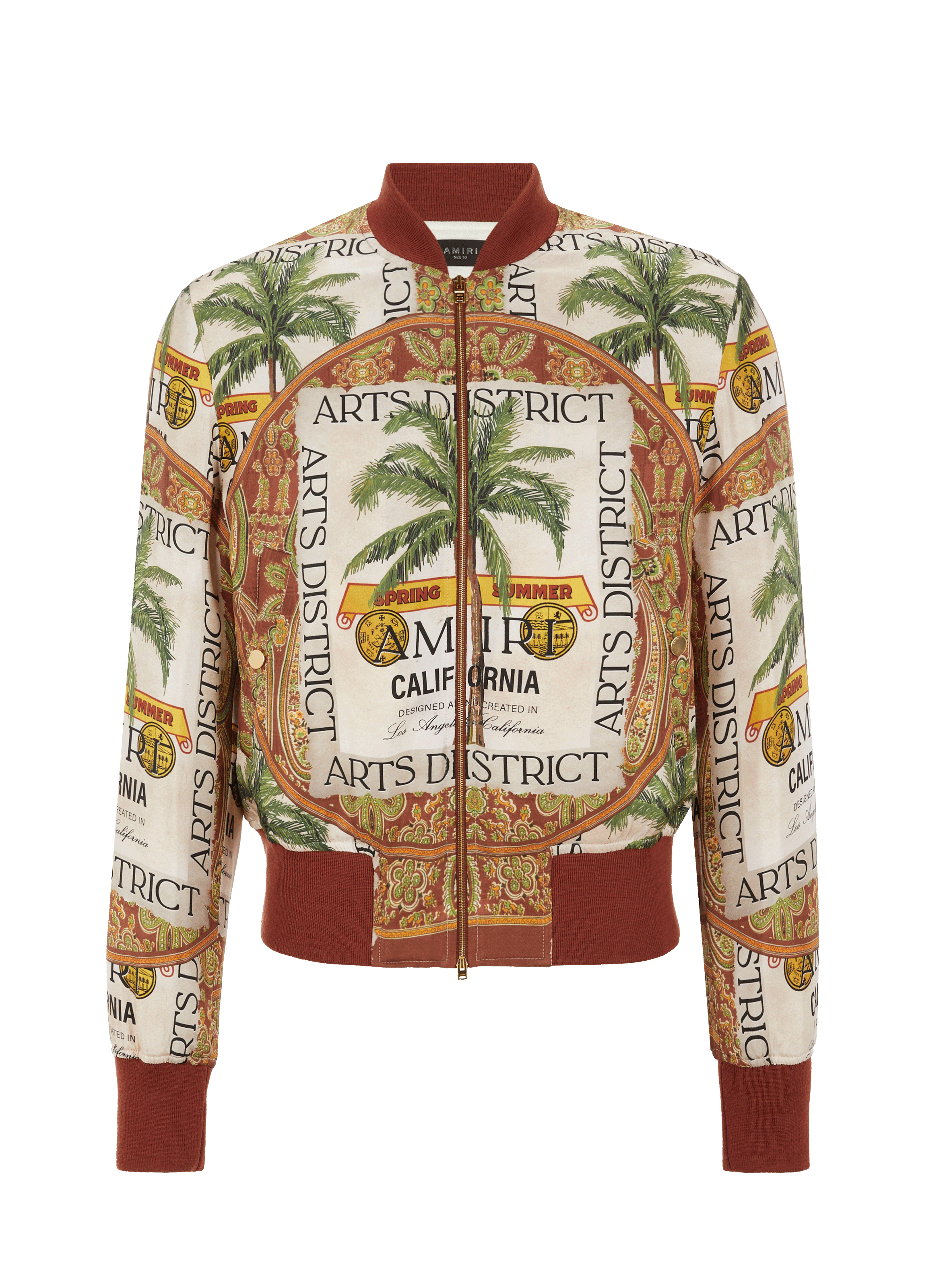 Bomber Rum Label en soie