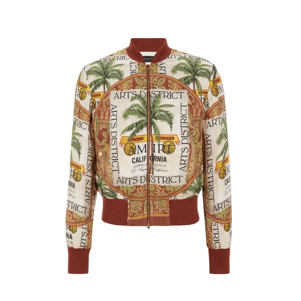 Bomber Rum Label en soie