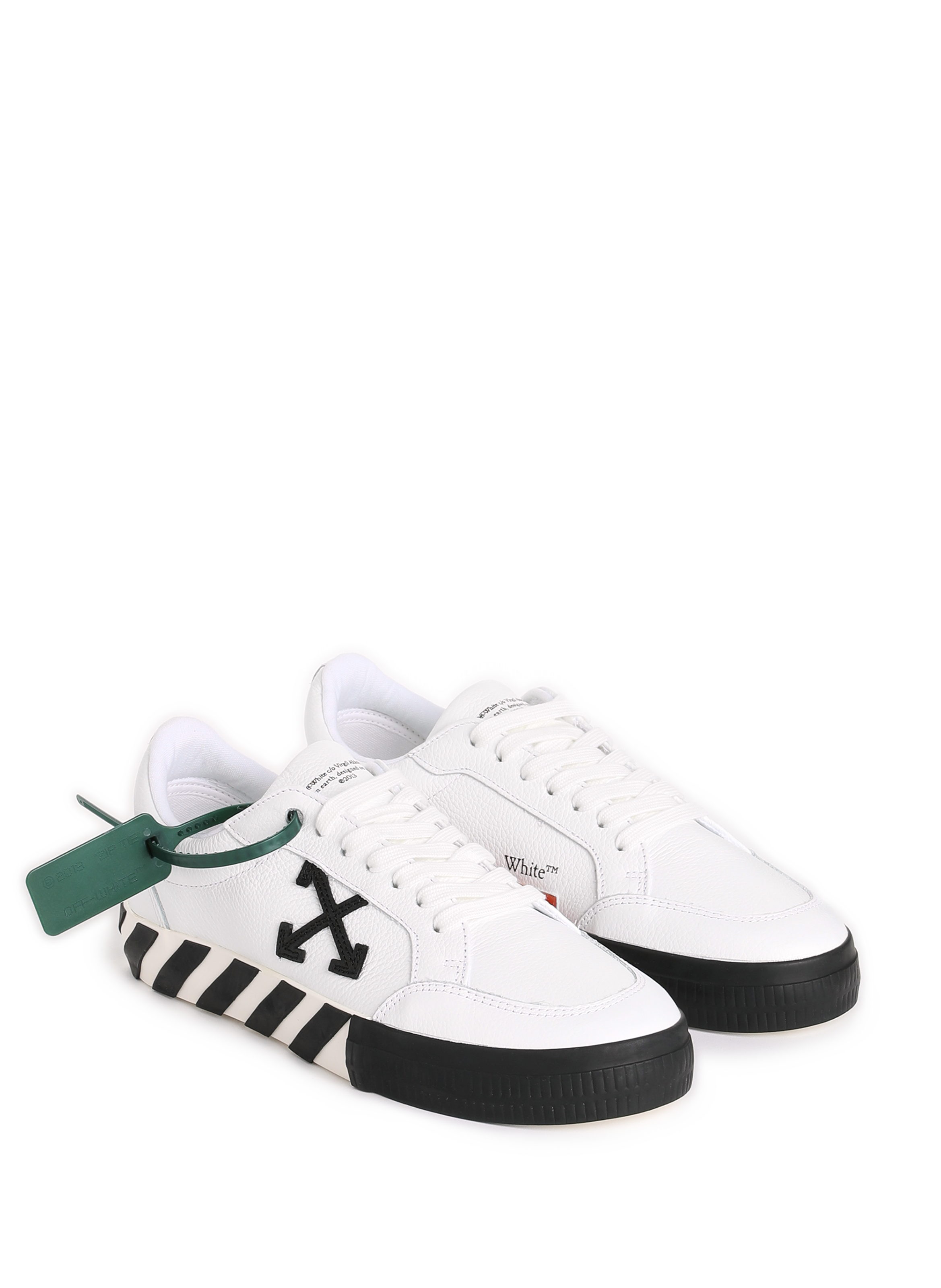 Baskets Low Vulcanized en cuir