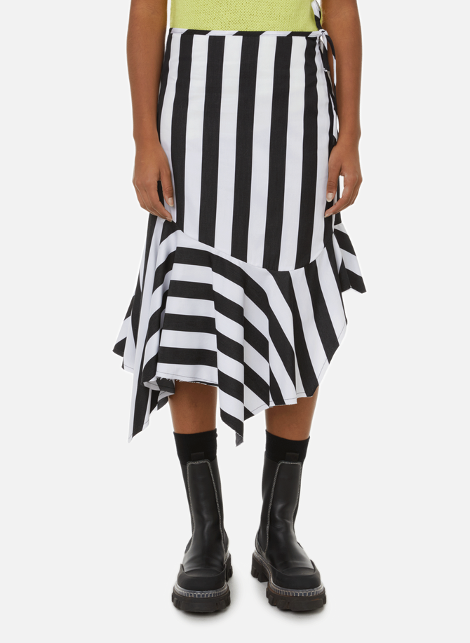 Striped skirt with ruffles MARQUES ALMEIDA