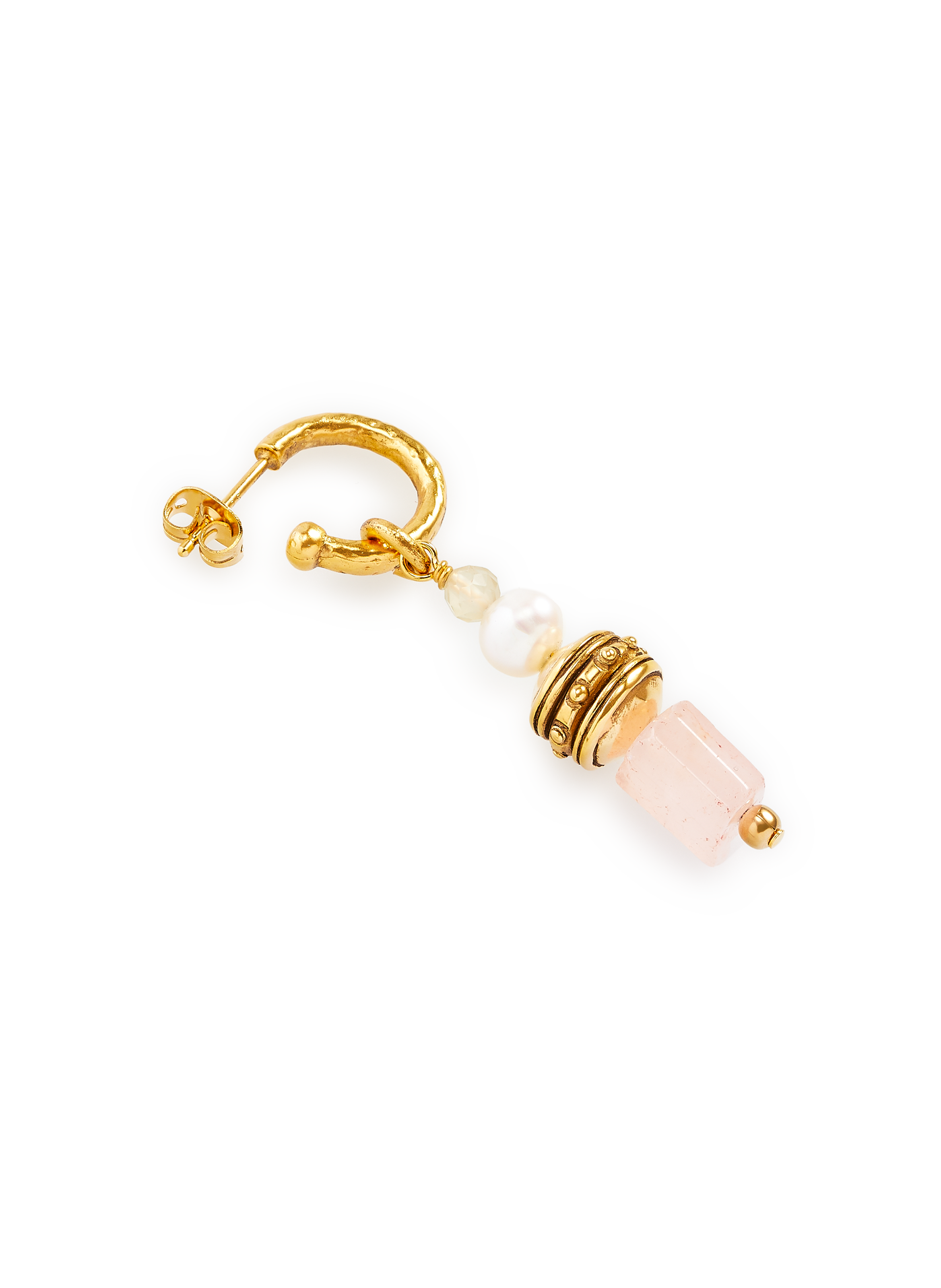 Boucle d'oreille Syracuse GOOSSENS Rose