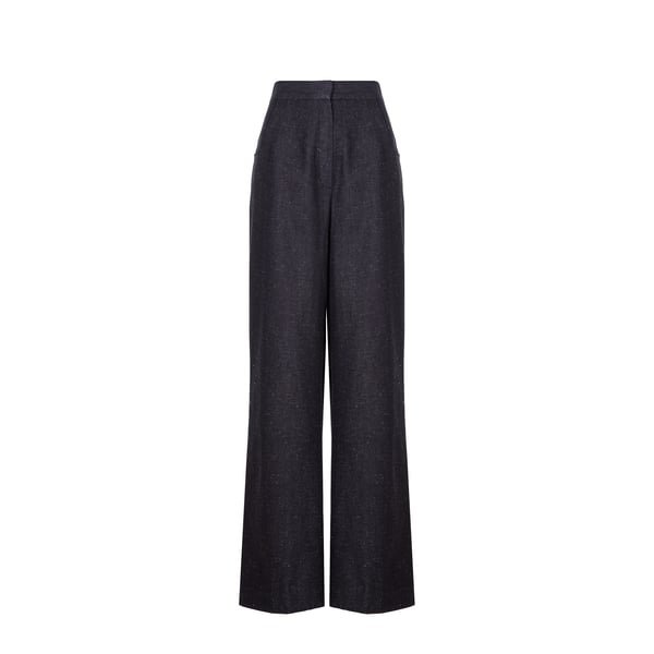 Pantalon évasée en coton