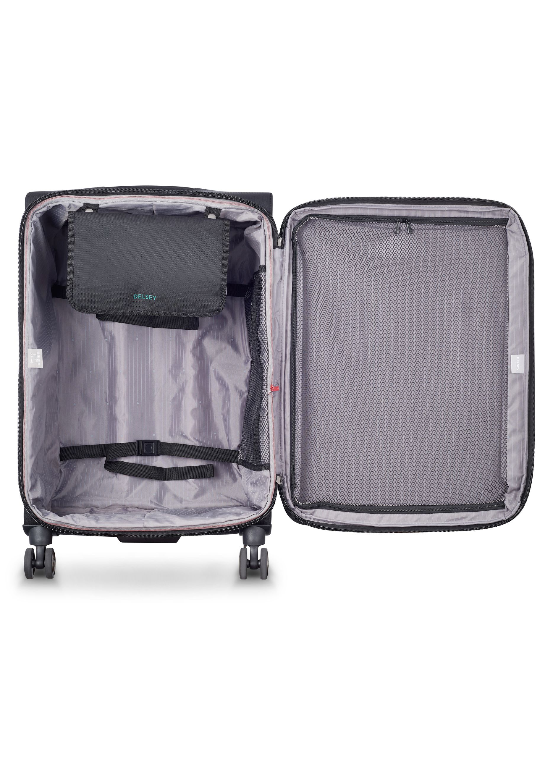 Valise soute souple taille l - helium dlx DELSEY PARIS Noir