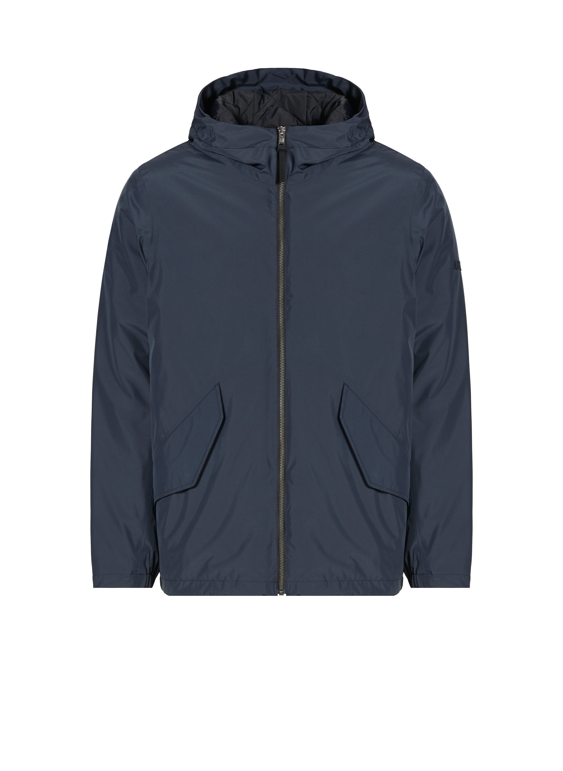 AIGLE Hooded outdoor jacket Blue
