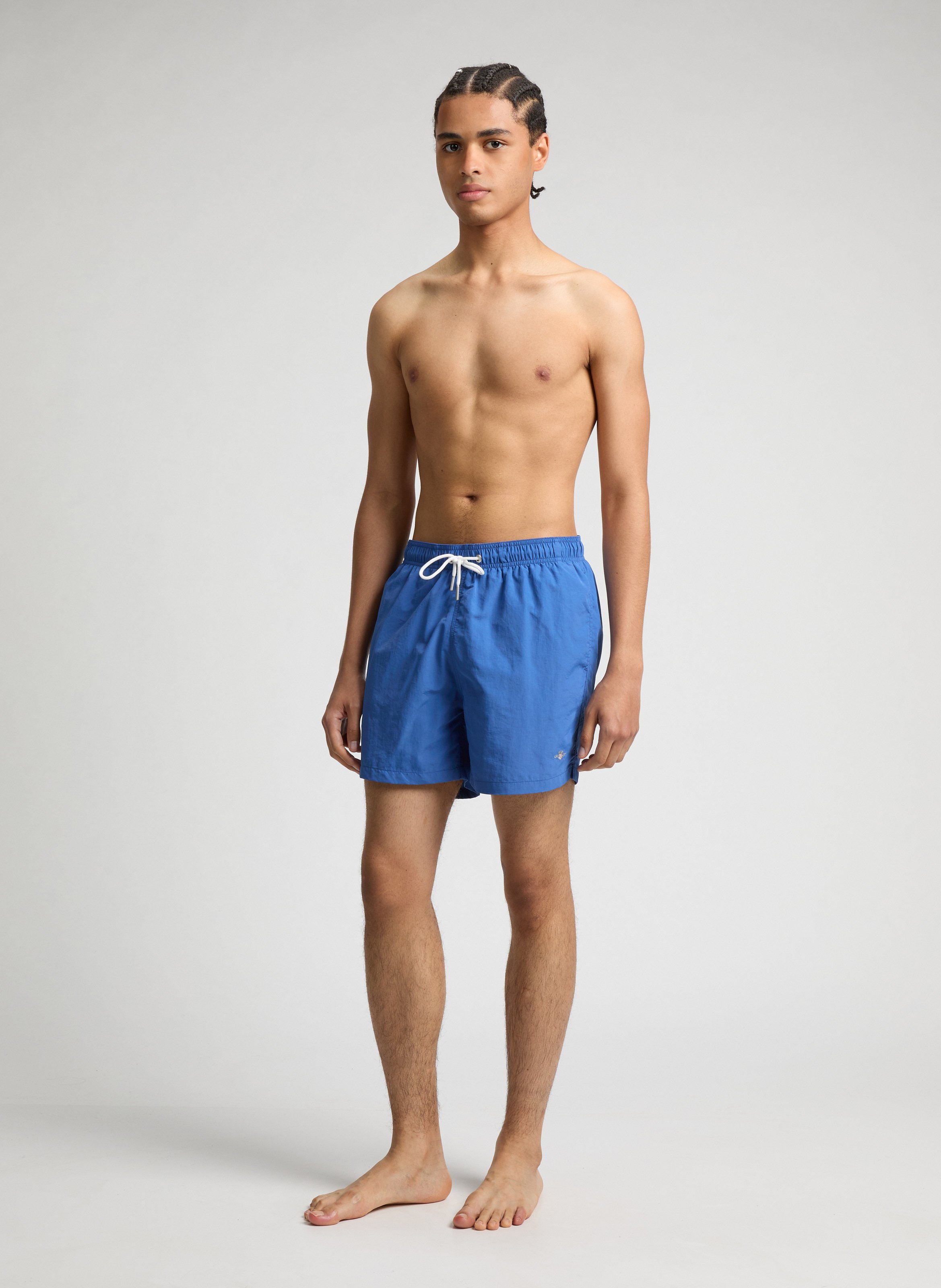 Fitted Bermuda Shorts GANT Blue