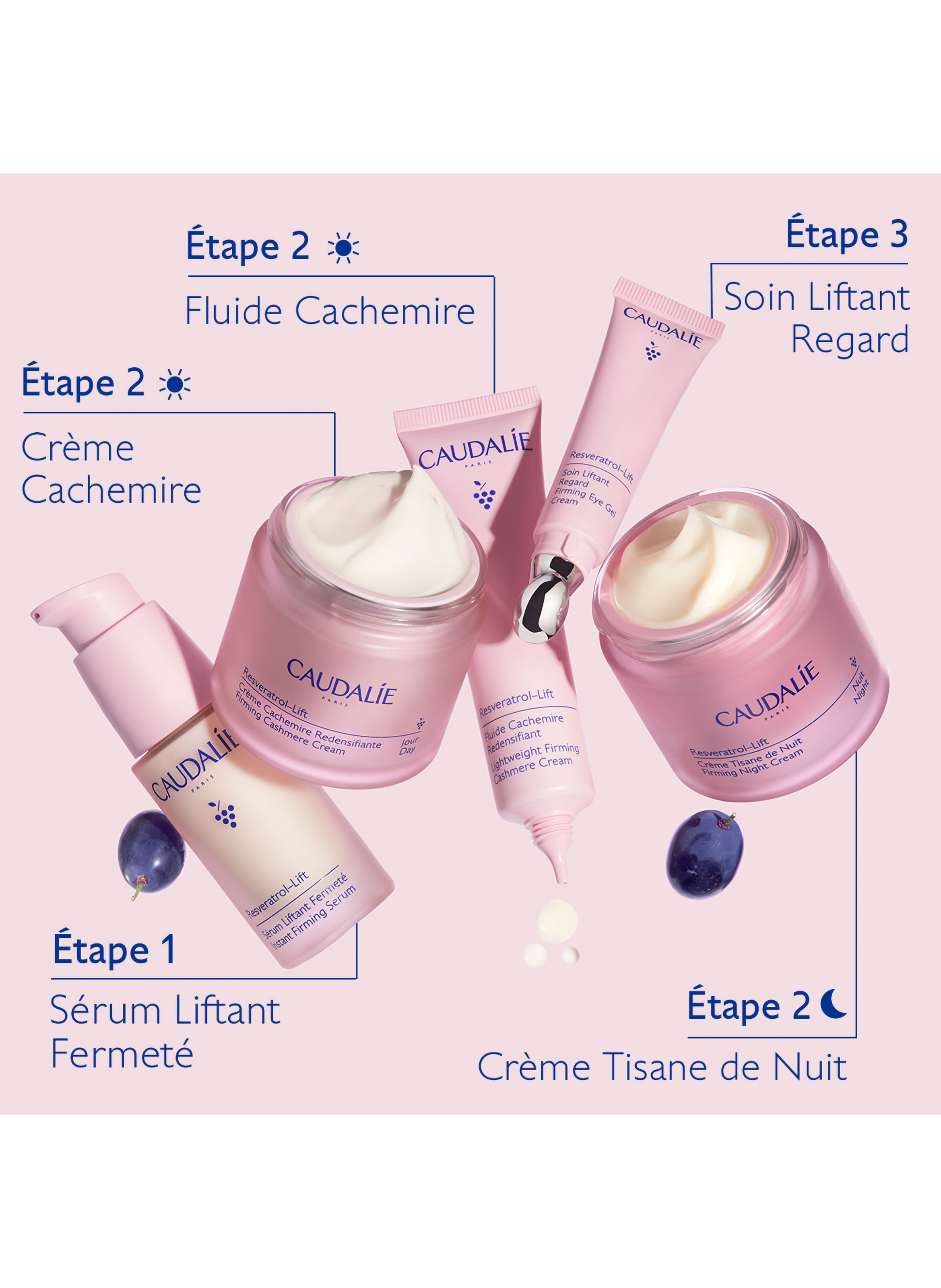 Resveratrol-Lift Crème Nuit Recharge CAUDALIE No color