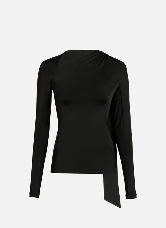 Boat neck top Black by VICTORIA BECKHAM VICTORIA BECKHAM Boat neck top Black