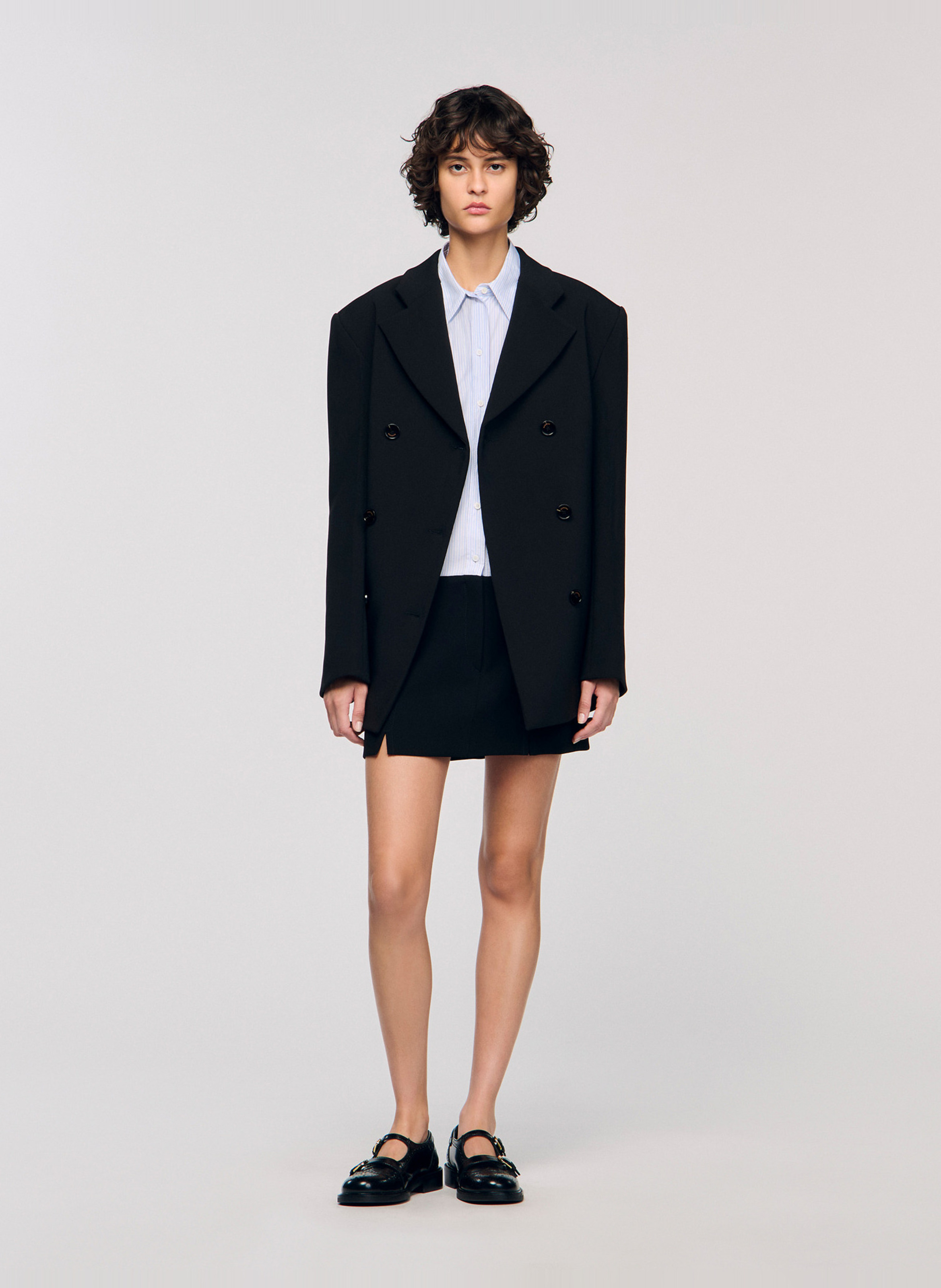 Veste de tailleur SANDRO Noir