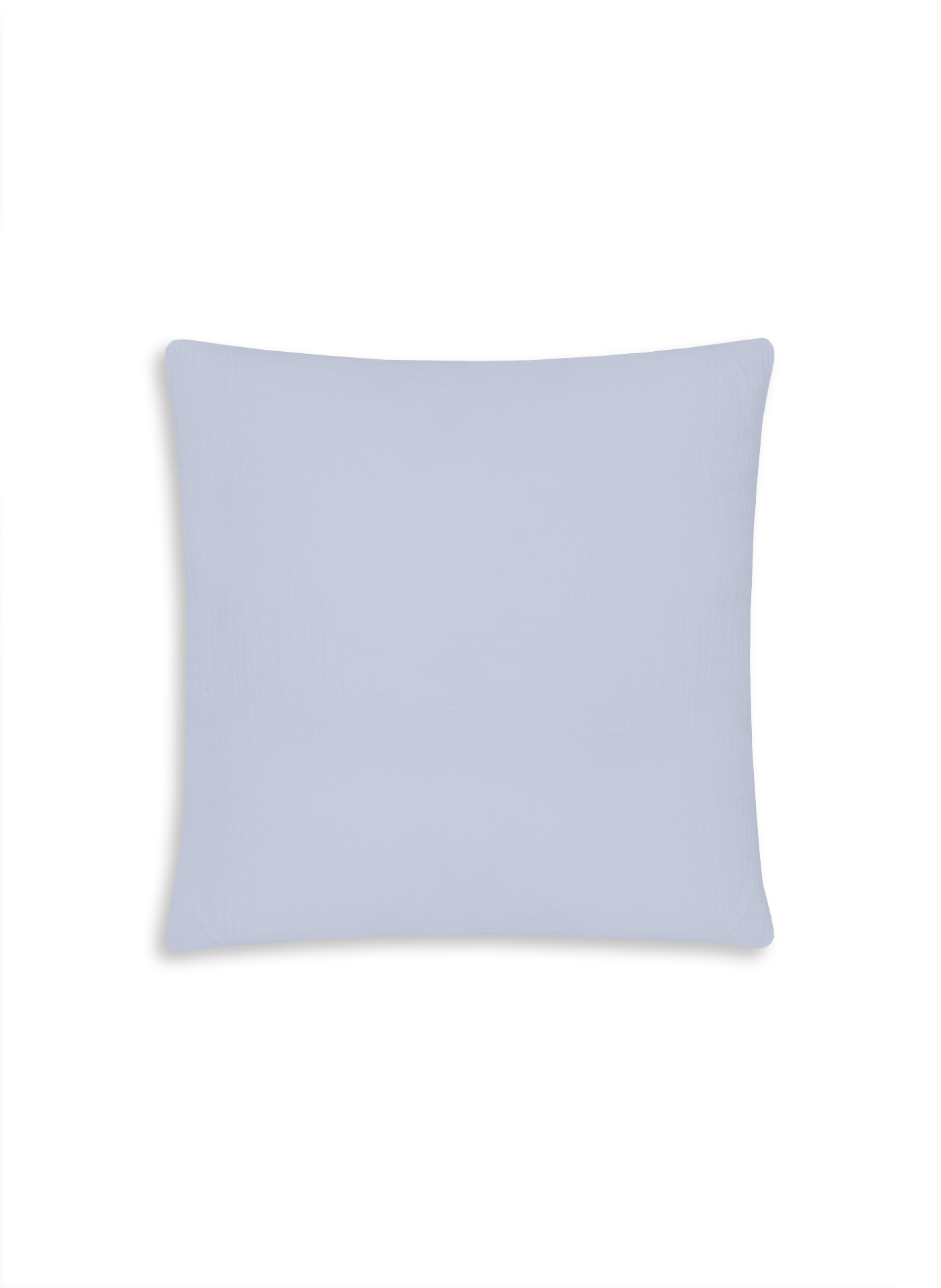 Taie d'oreiller en gaze de coton biologique AU PRINTEMPS PARIS Bleu