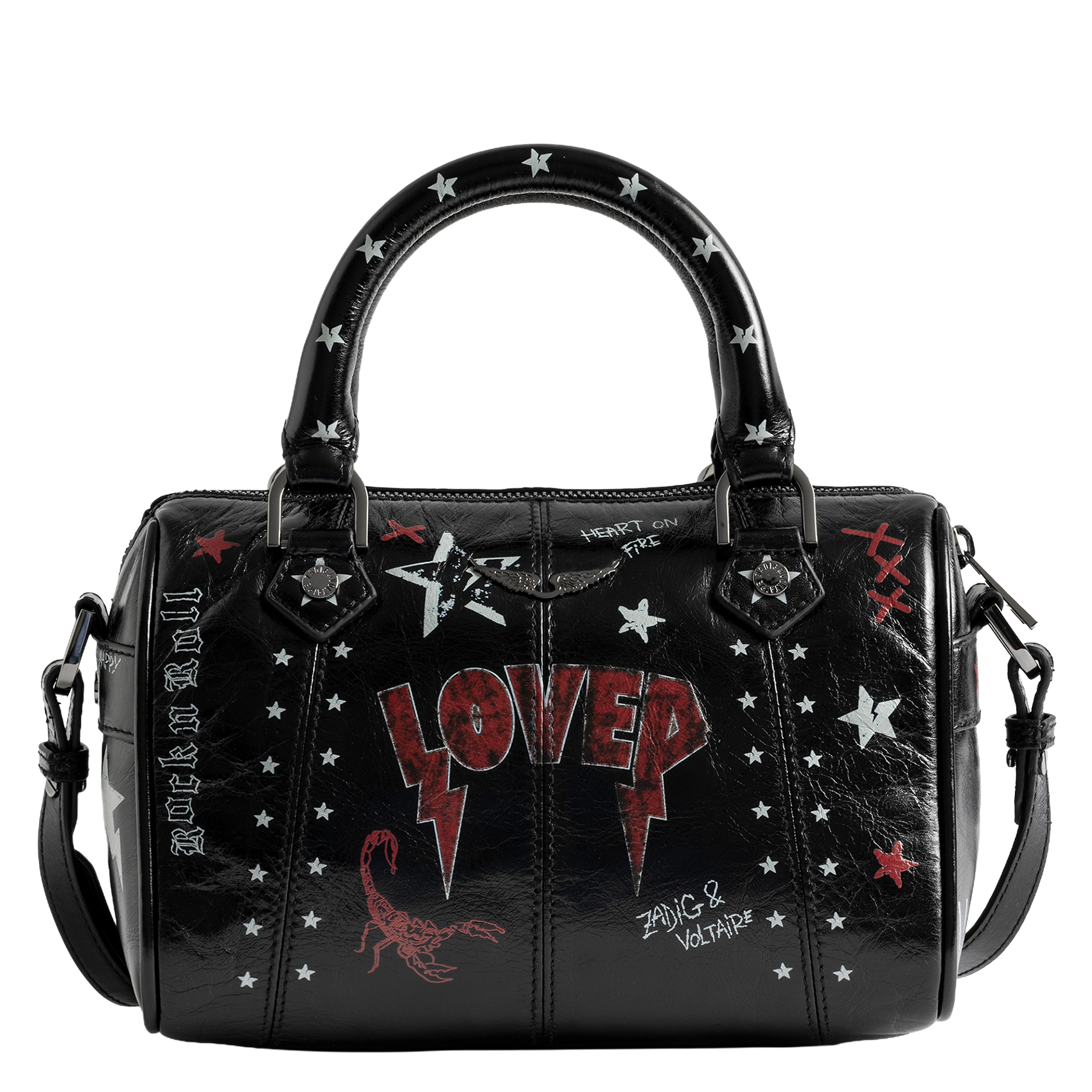 Sac à main en cuir xs sunny ZADIG&VOLTAIRE Noir