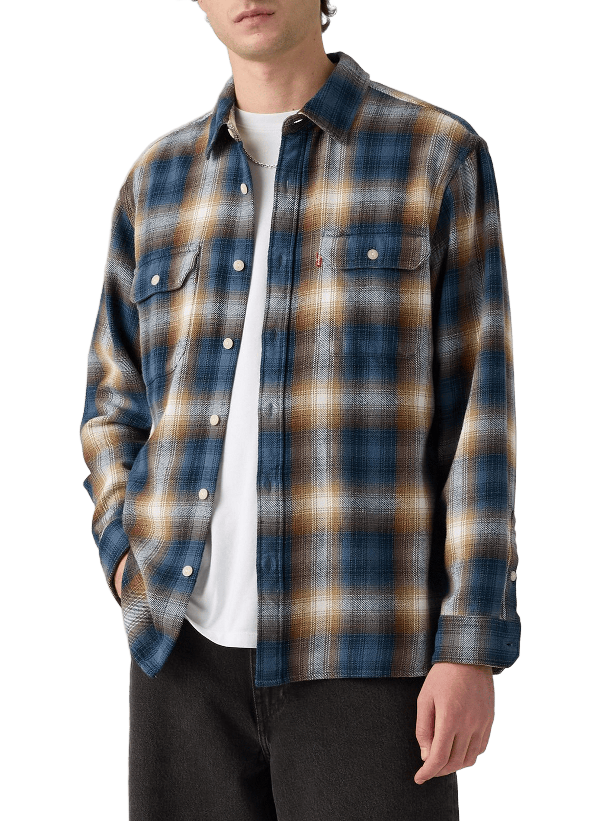 LEVI'S Chemise boutonnée Bleu