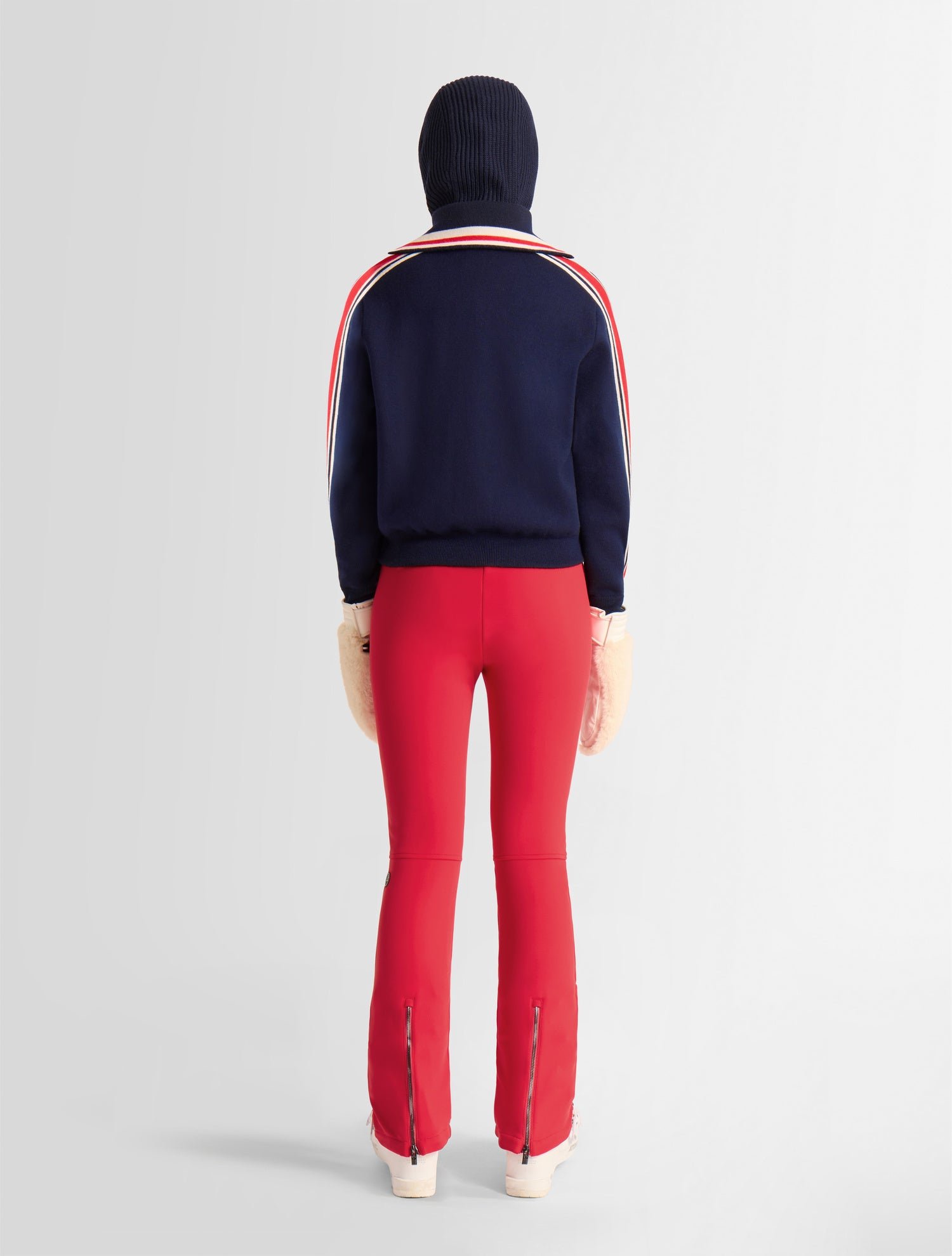 Gilet benada col tailleur coupe ample FUSALP Bleu