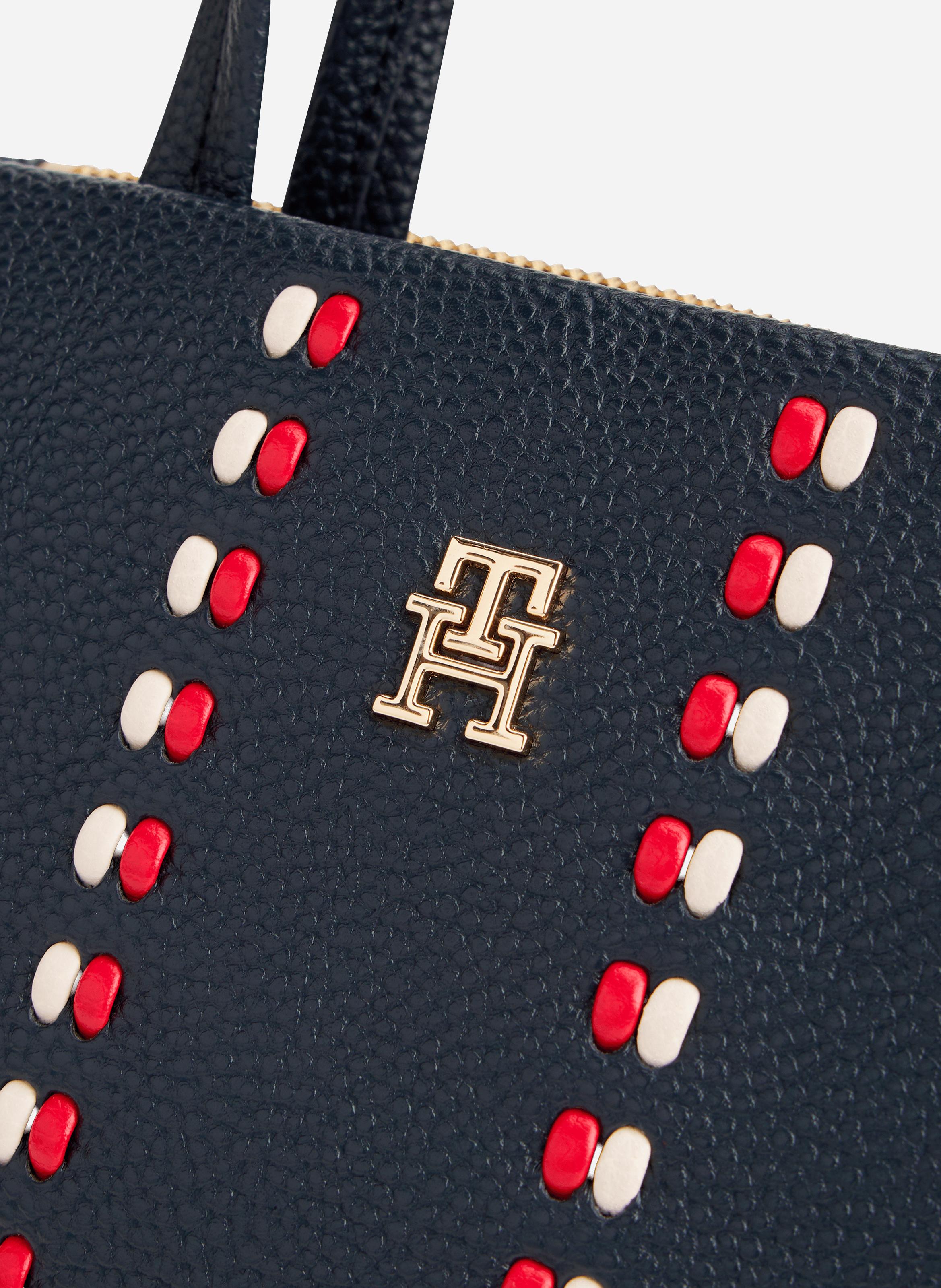 Removable shoulder strap handbag TOMMY HILFIGER Blue