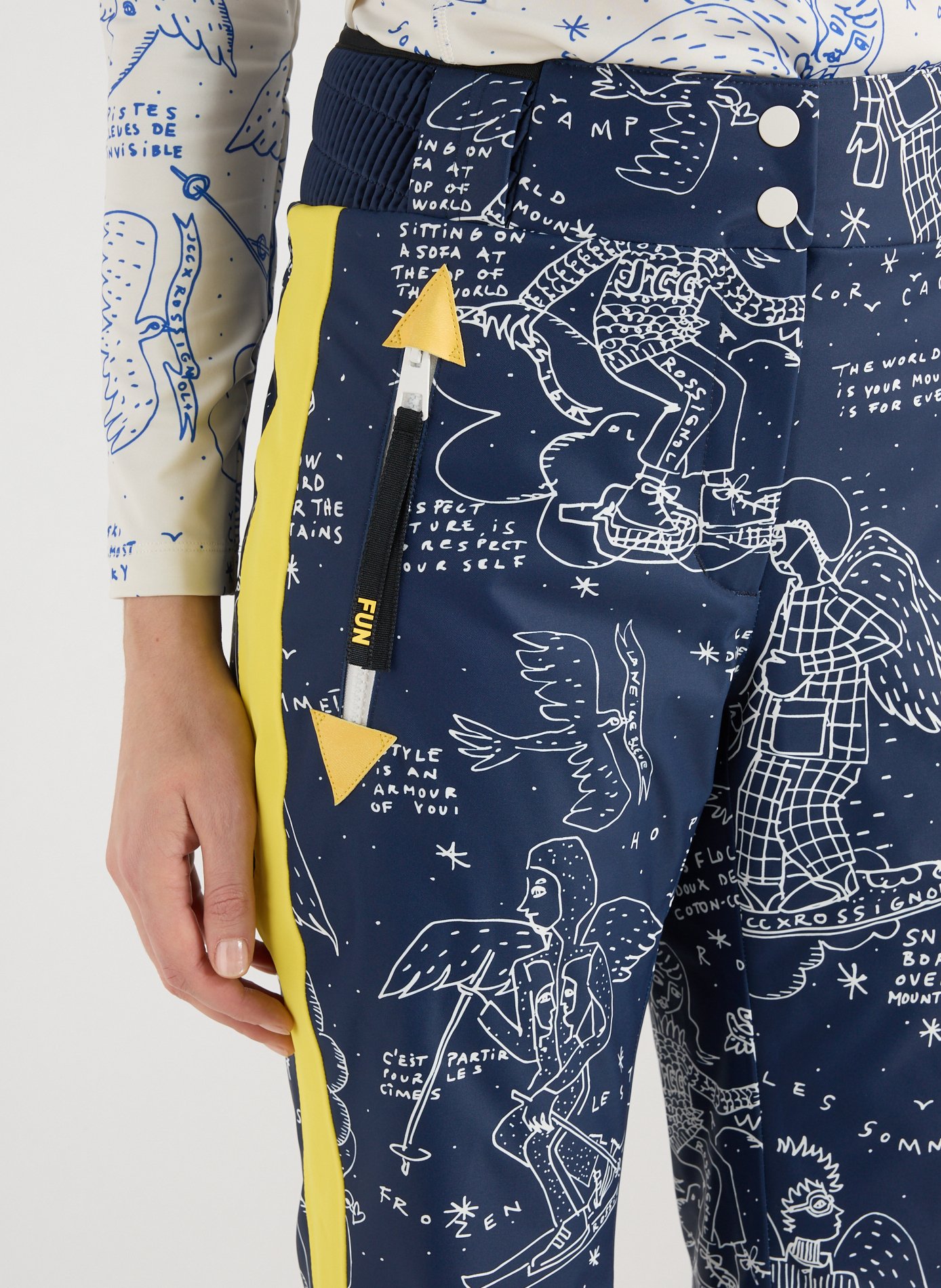 Ski pants with print ROSSIGNOL Multicolour