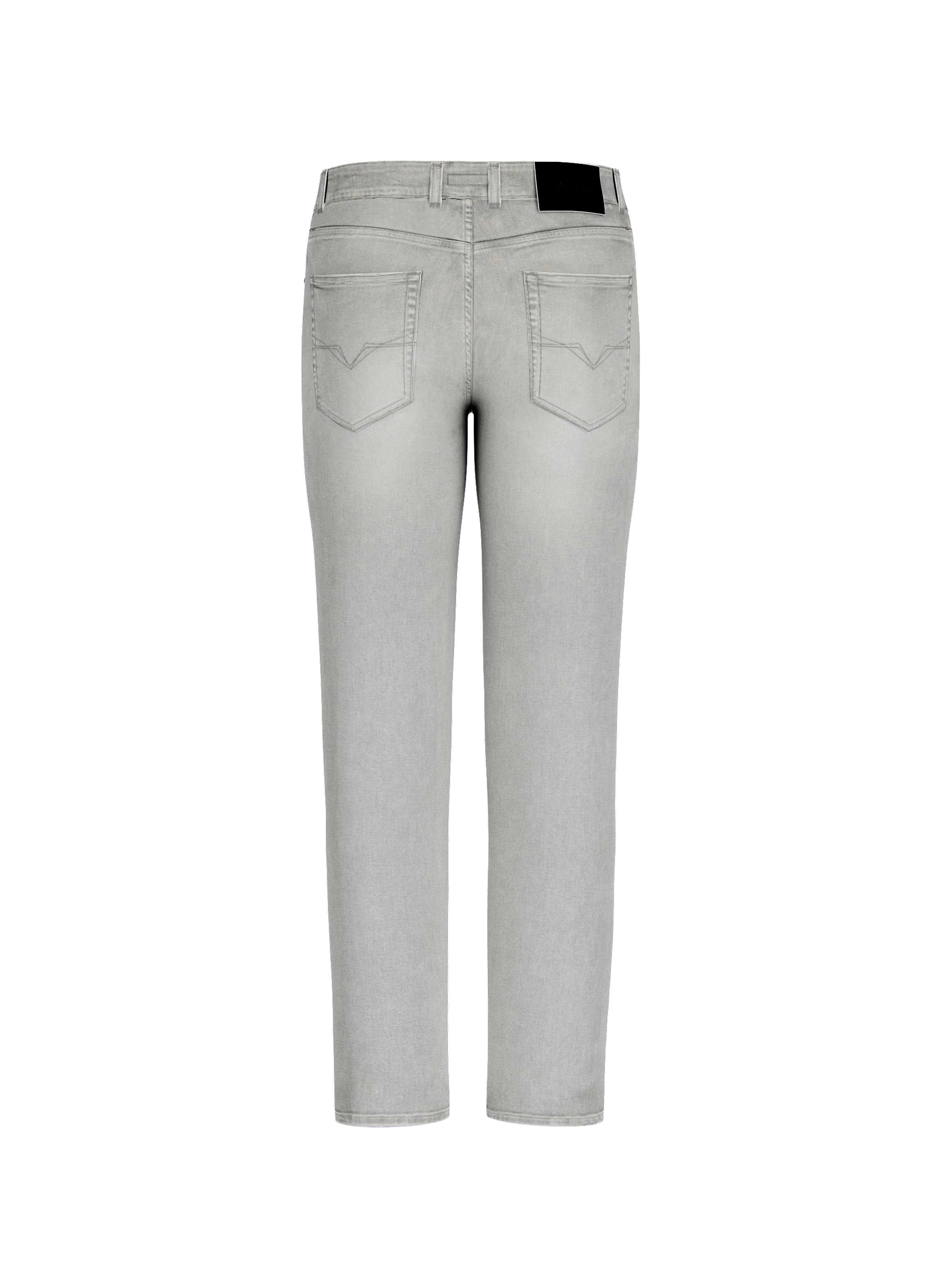 Jean droit en coton mélangé GUESS Gris