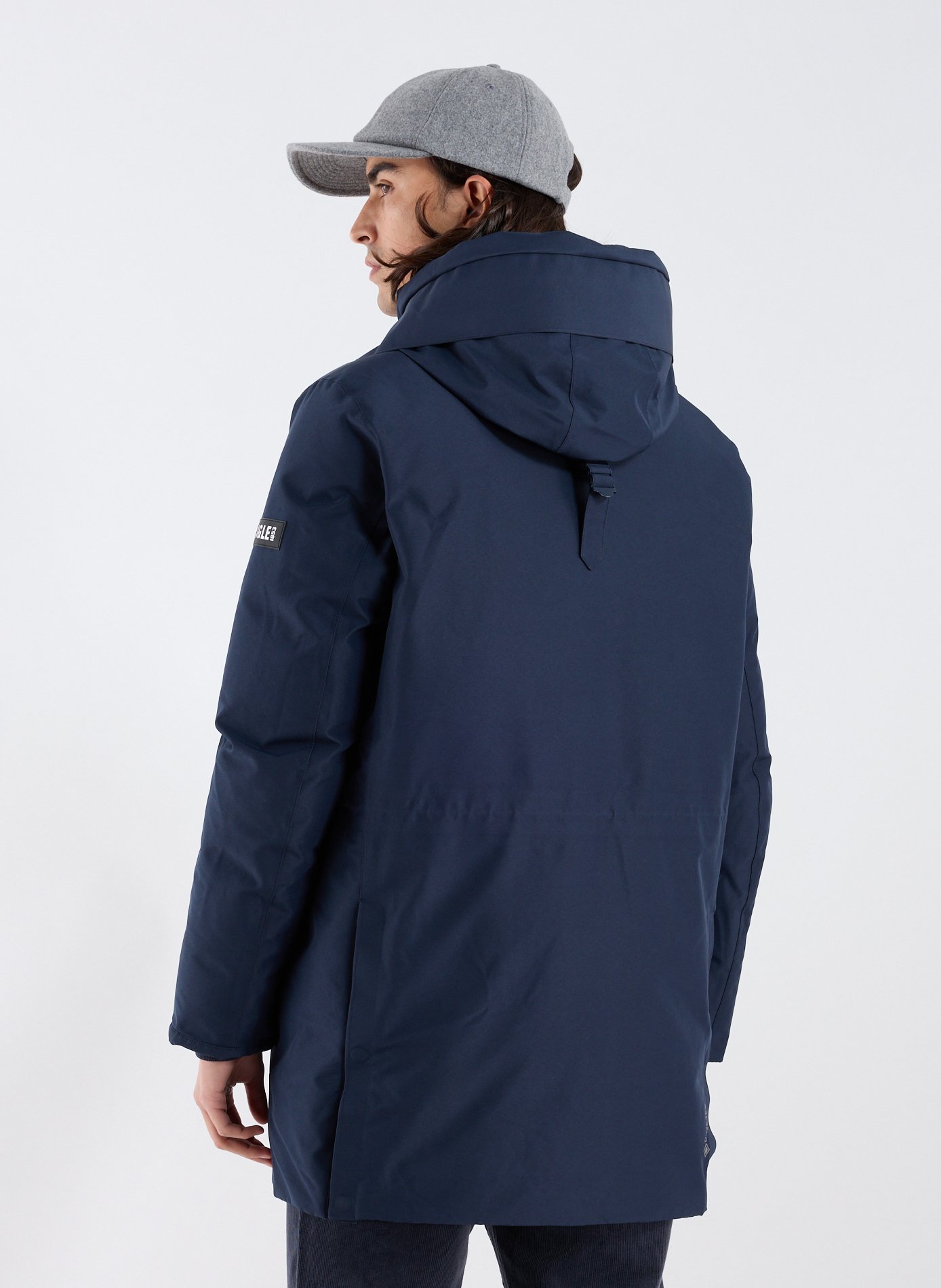 Parka à capuche AIGLE Bleu