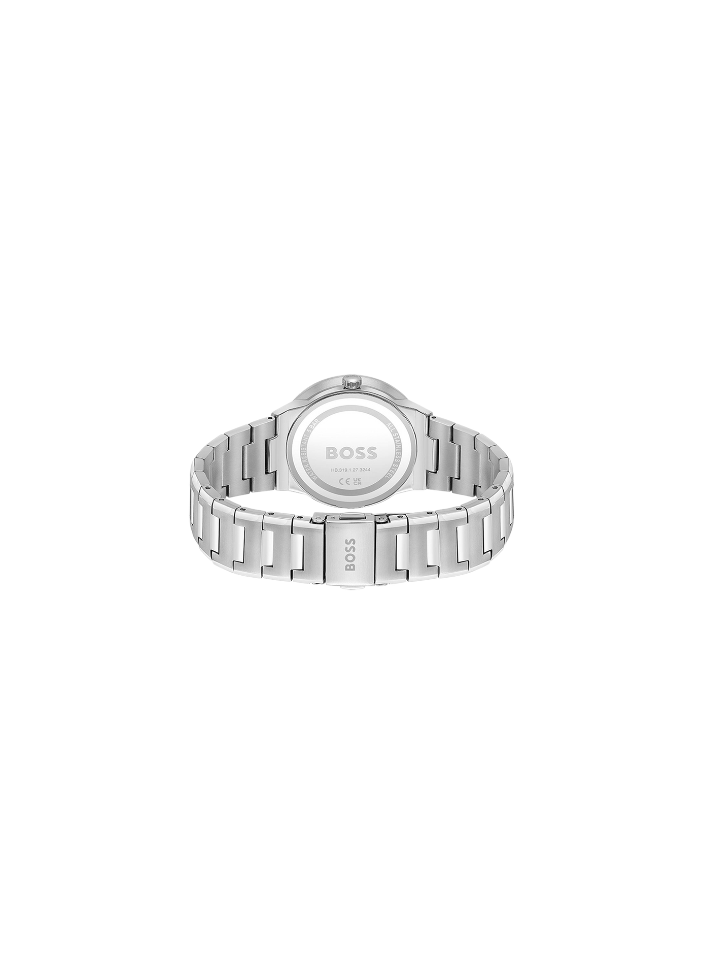 Quartz steel watch BOSS Silver