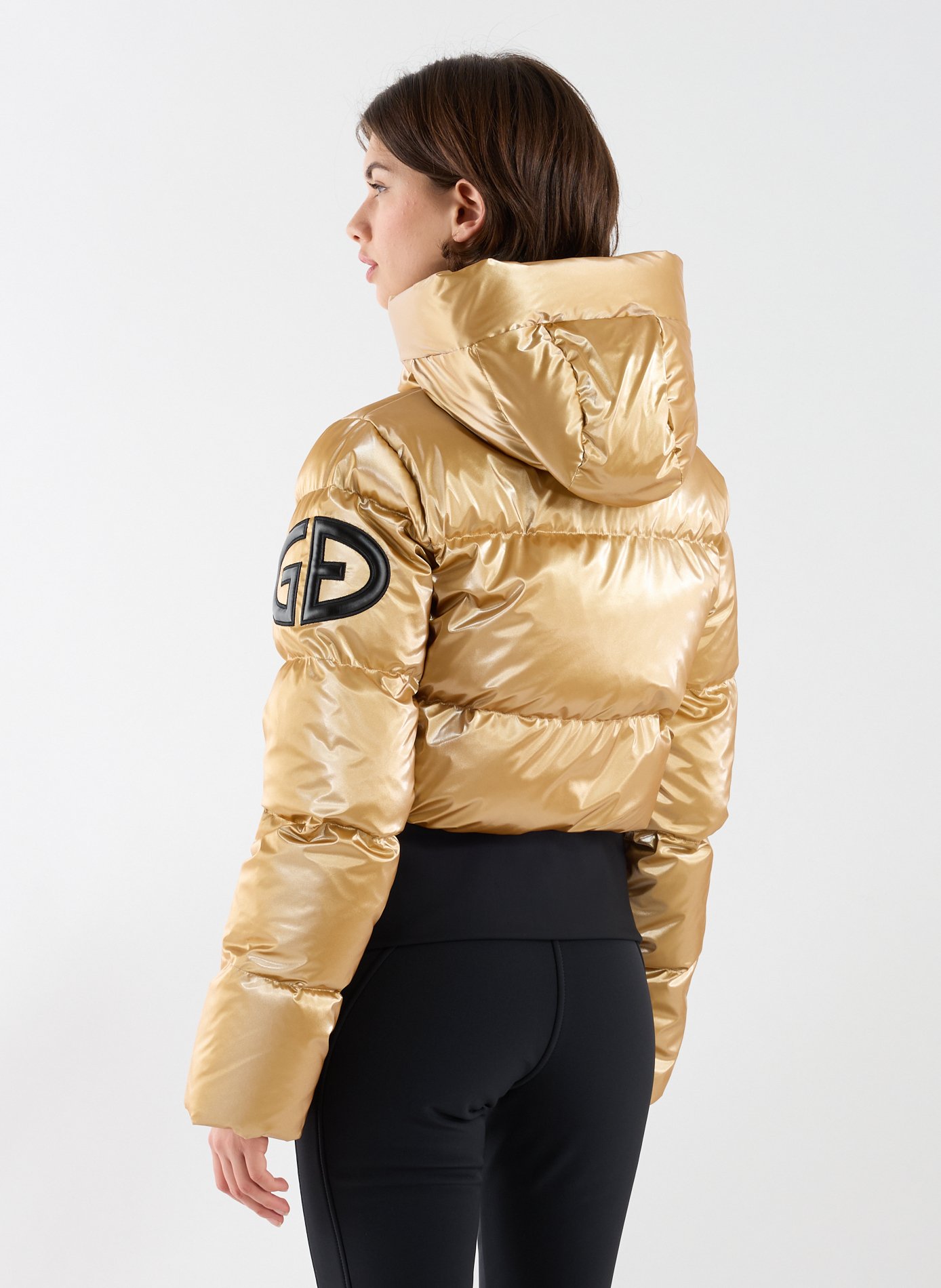 Veste matelassée à capuche GOLDBERGH Jaune