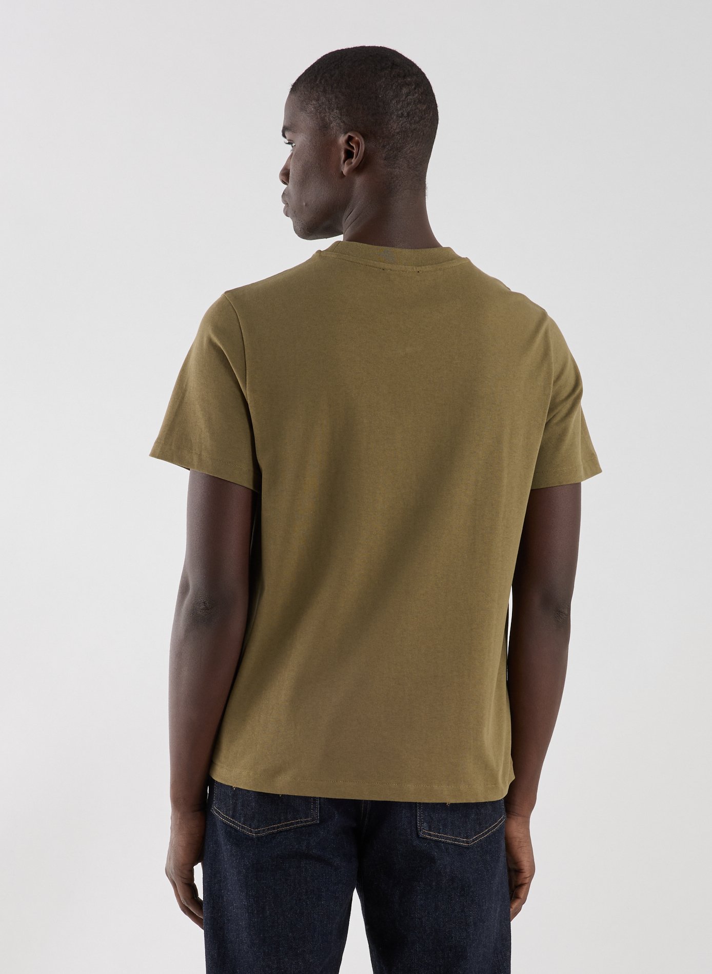 Classic Cotton T-Shirt A.P.C. Khaki
