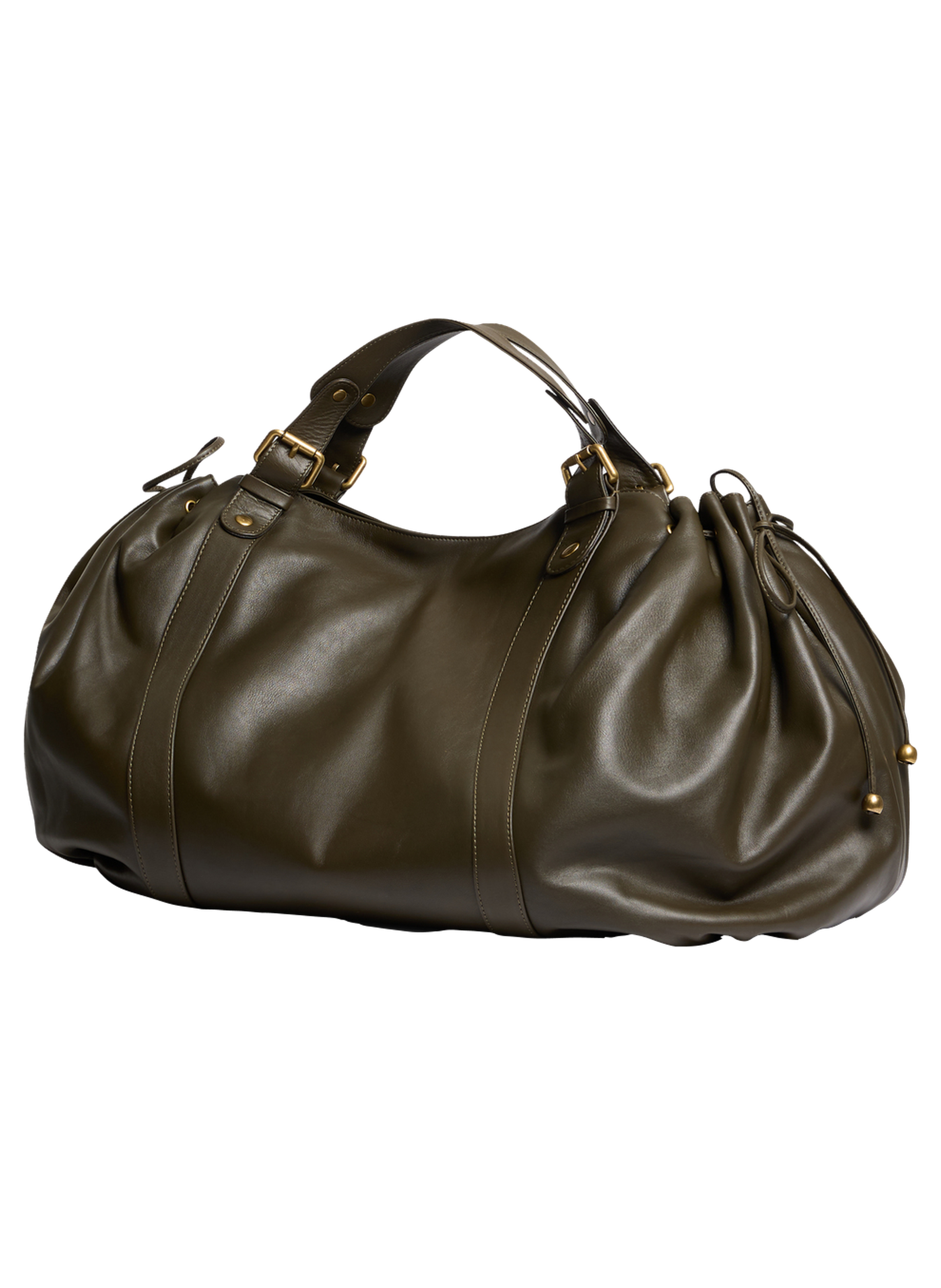 Sac de voyage en cuir - 72h GERARD DAREL Kaki