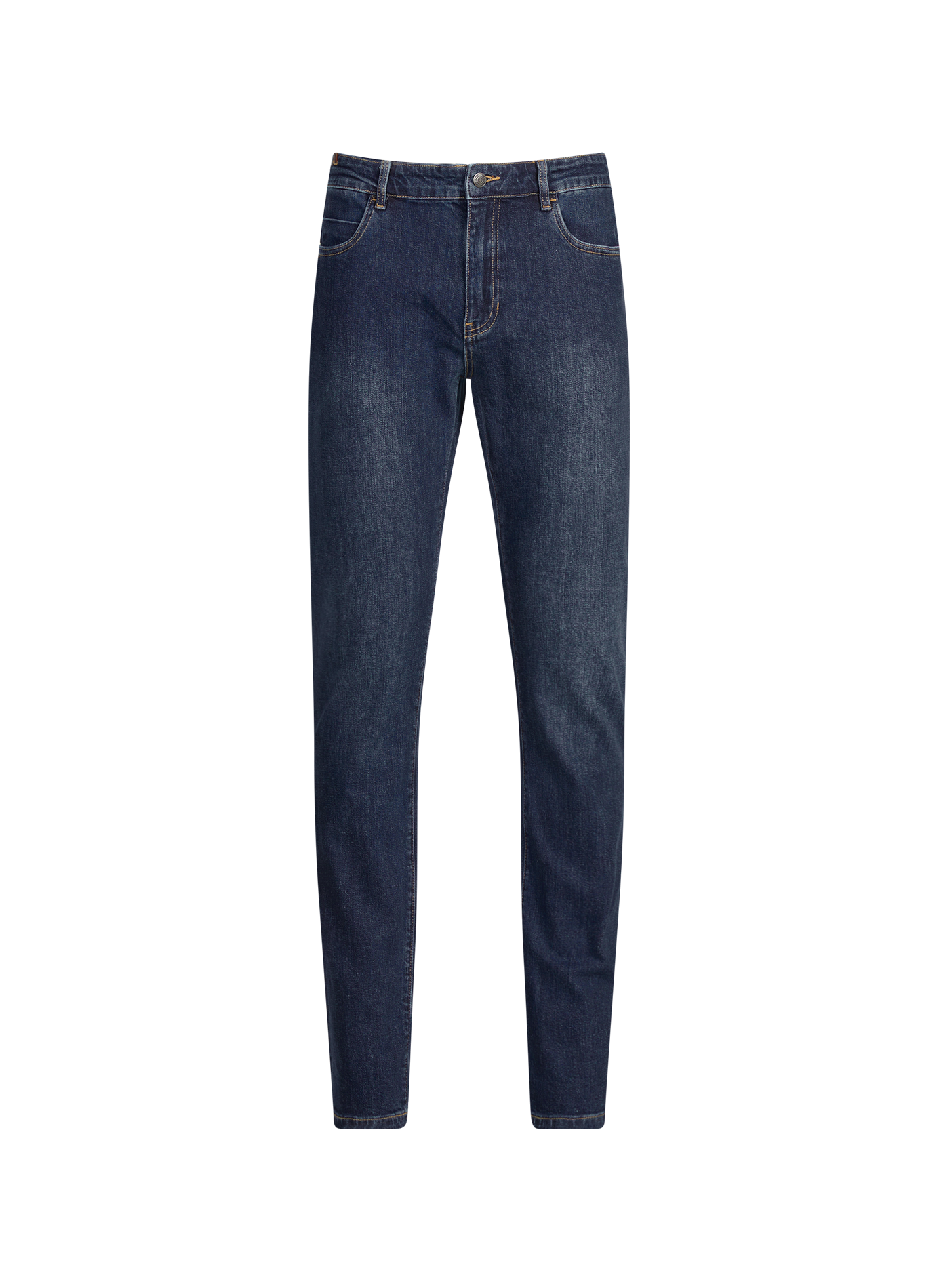 Five-pocket cotton blend jeans NOTIFY Blue