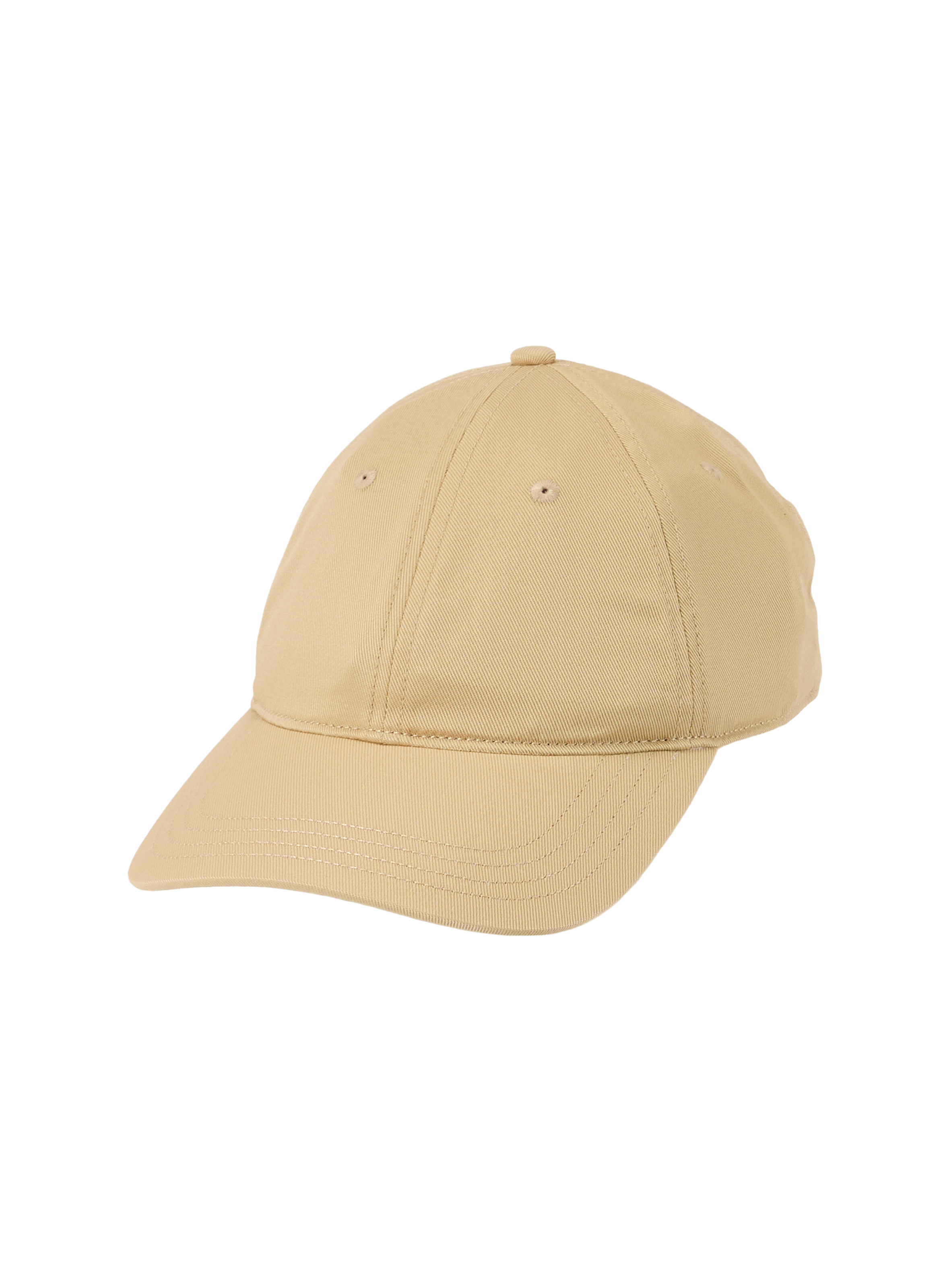 Cotton cap LACOSTE Beige