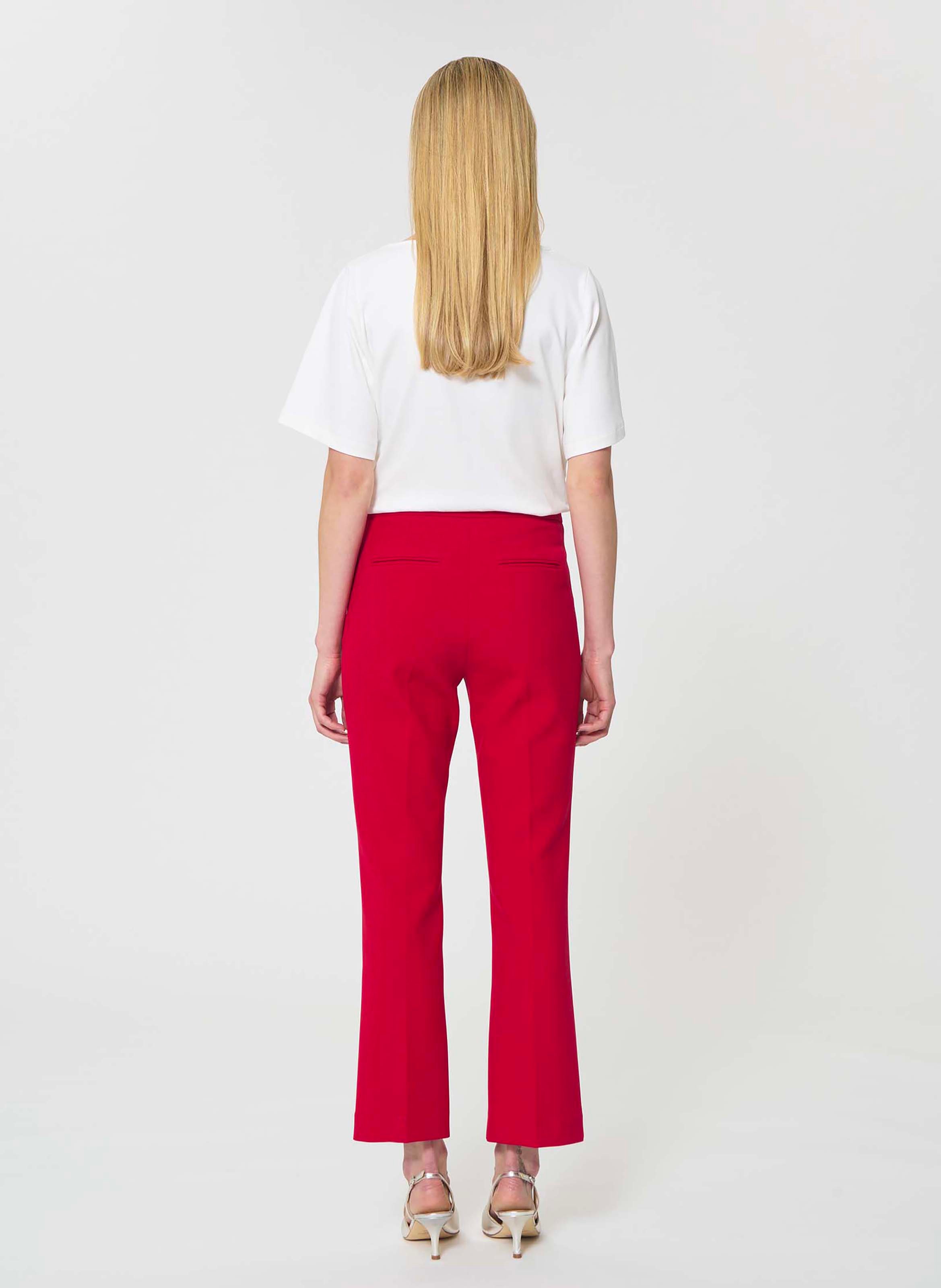 Pantalon paulin TARA JARMON Rouge