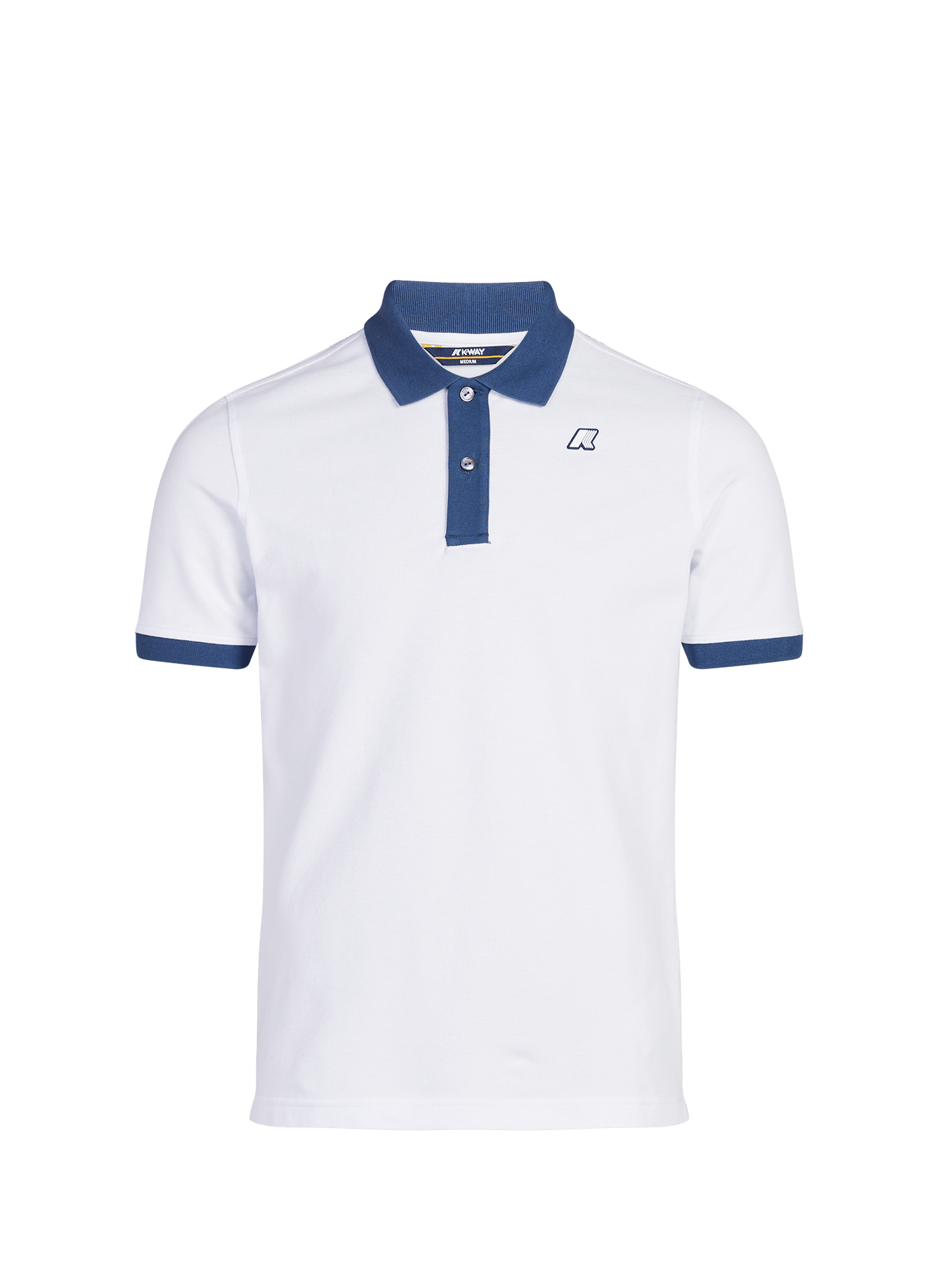 Cotton polo shirt K-WAY White