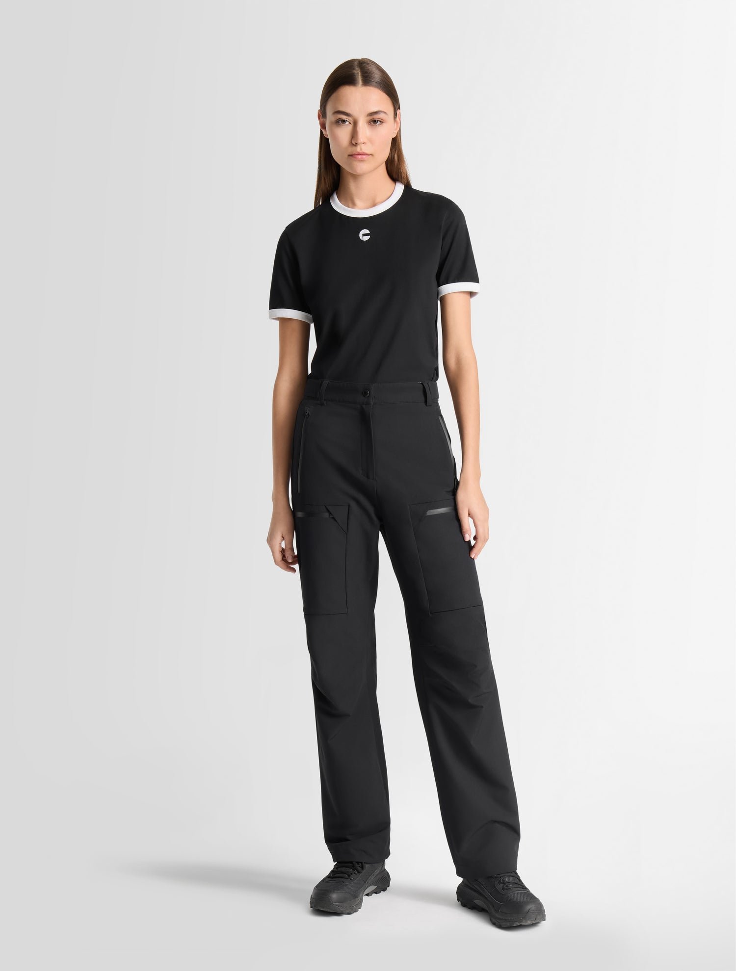 Pantalon hilde coupe regular FUSALP Noir