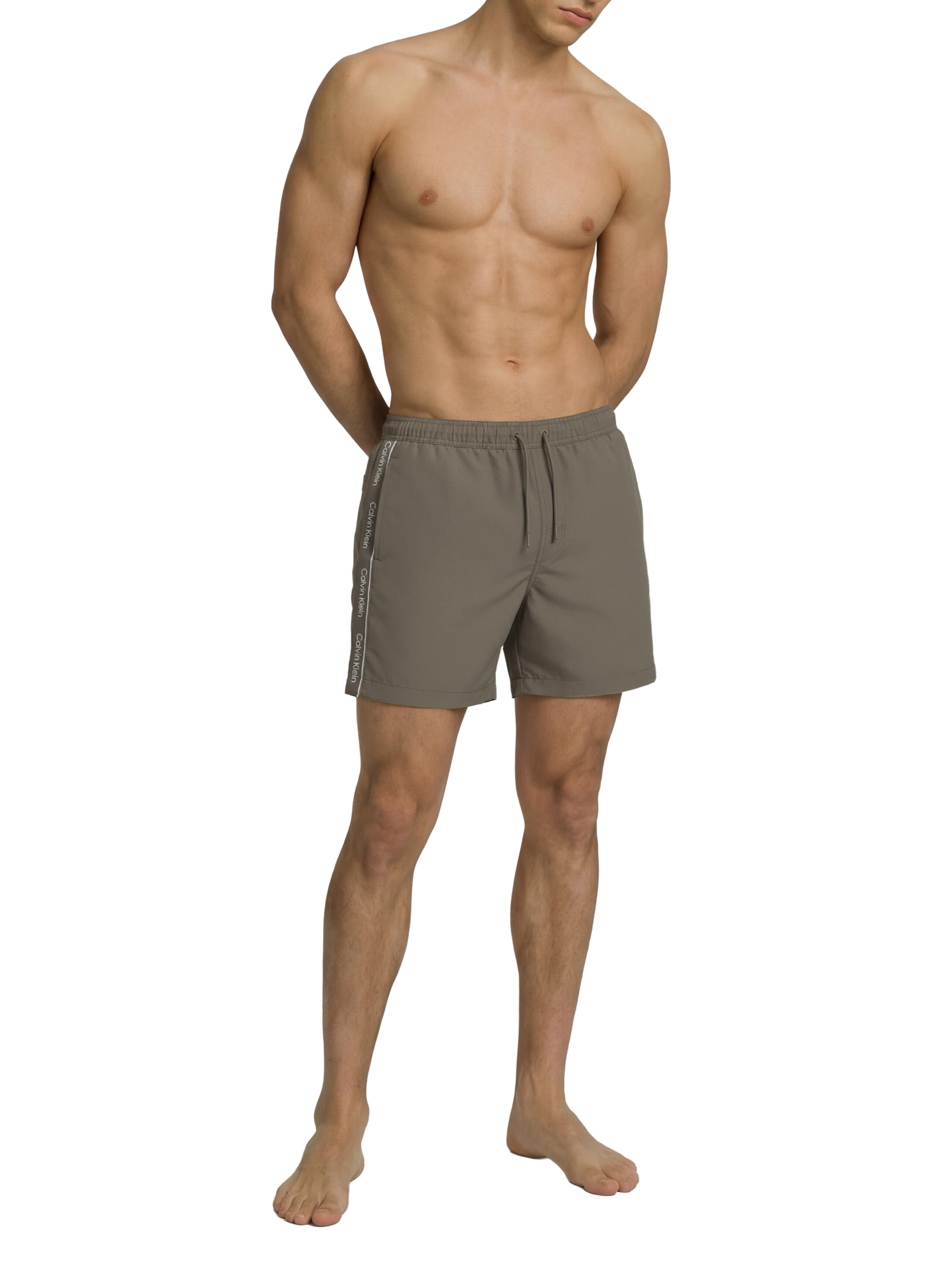 Zwemshort met logo CALVIN KLEIN Groen