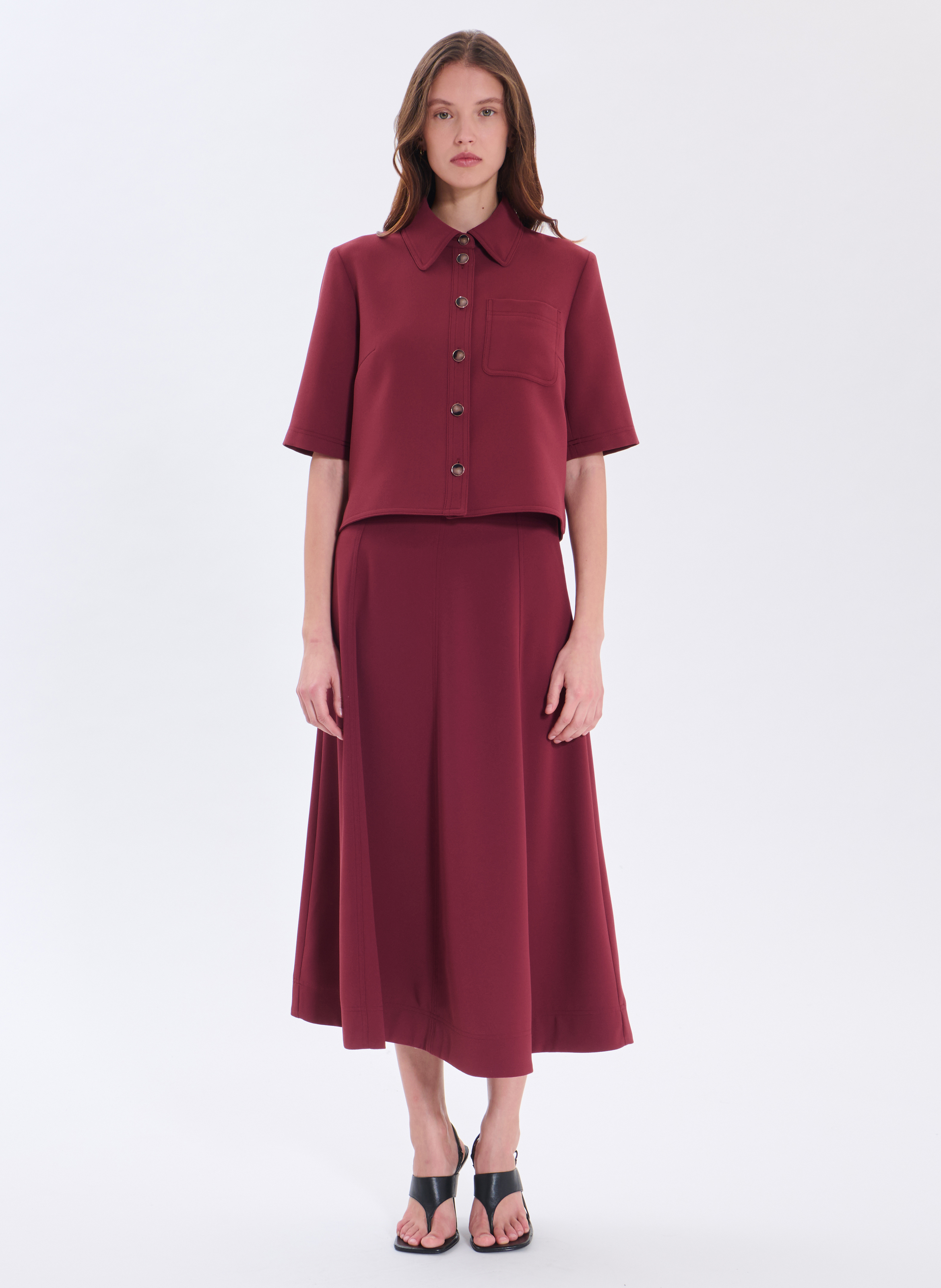 Chemise  celina ZAPA Rouge