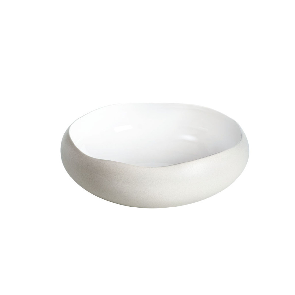 Oslo - saladier 22 x 22 x 7.8 cm MEDARD DE NOBLAT Blanc