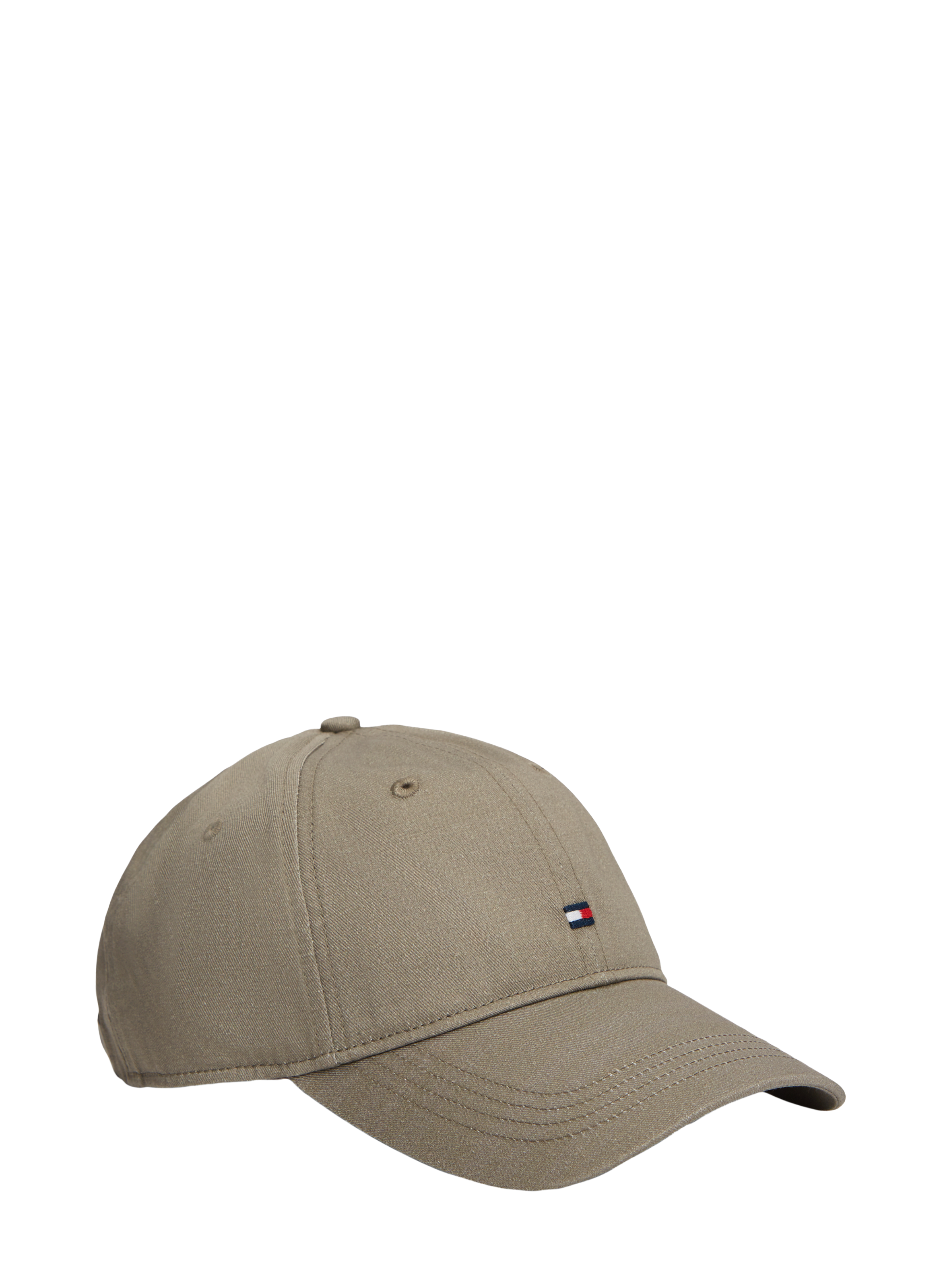 Casquette à logo en coton organique TOMMY HILFIGER Marron