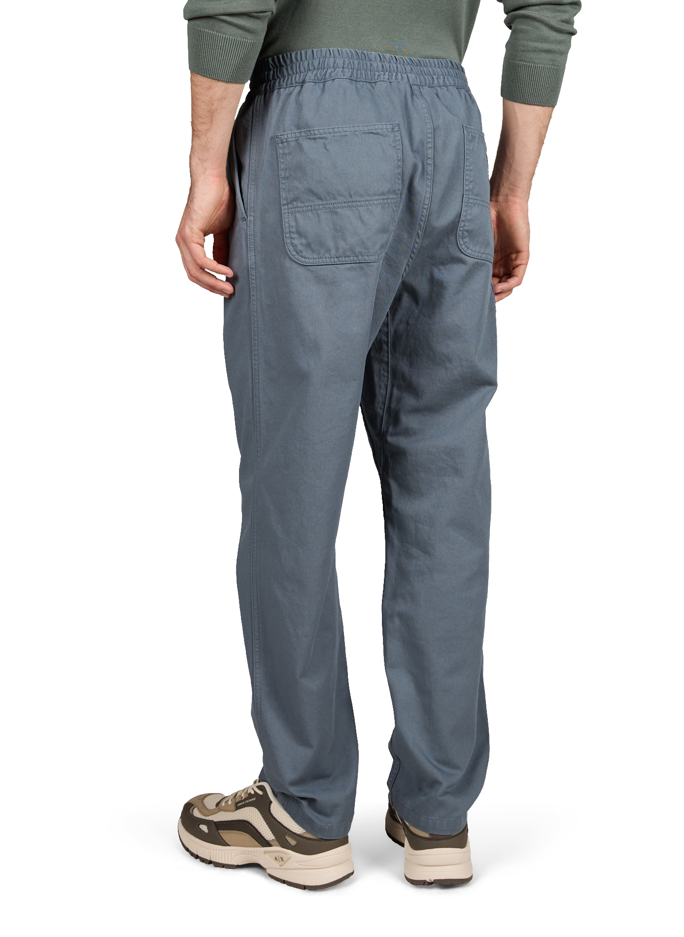 Flint Pant cotton trousers Blue