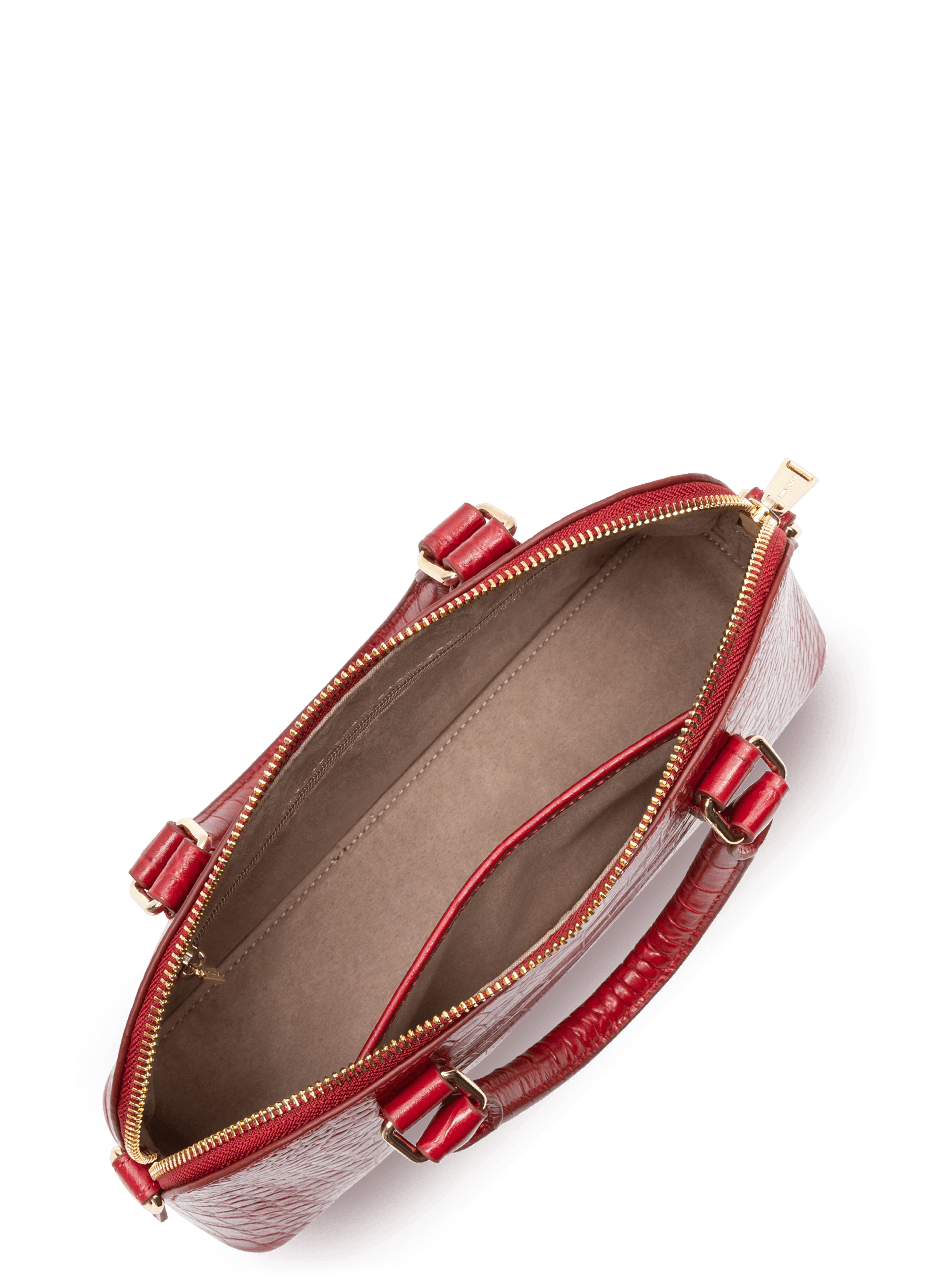 Large half moon bag - exo LANCASTER Red