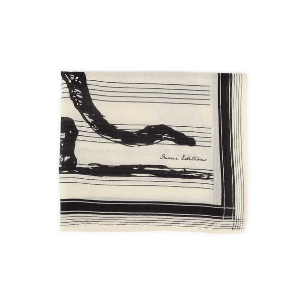 Foulard imprimé en laine Foulard imprimé en laine