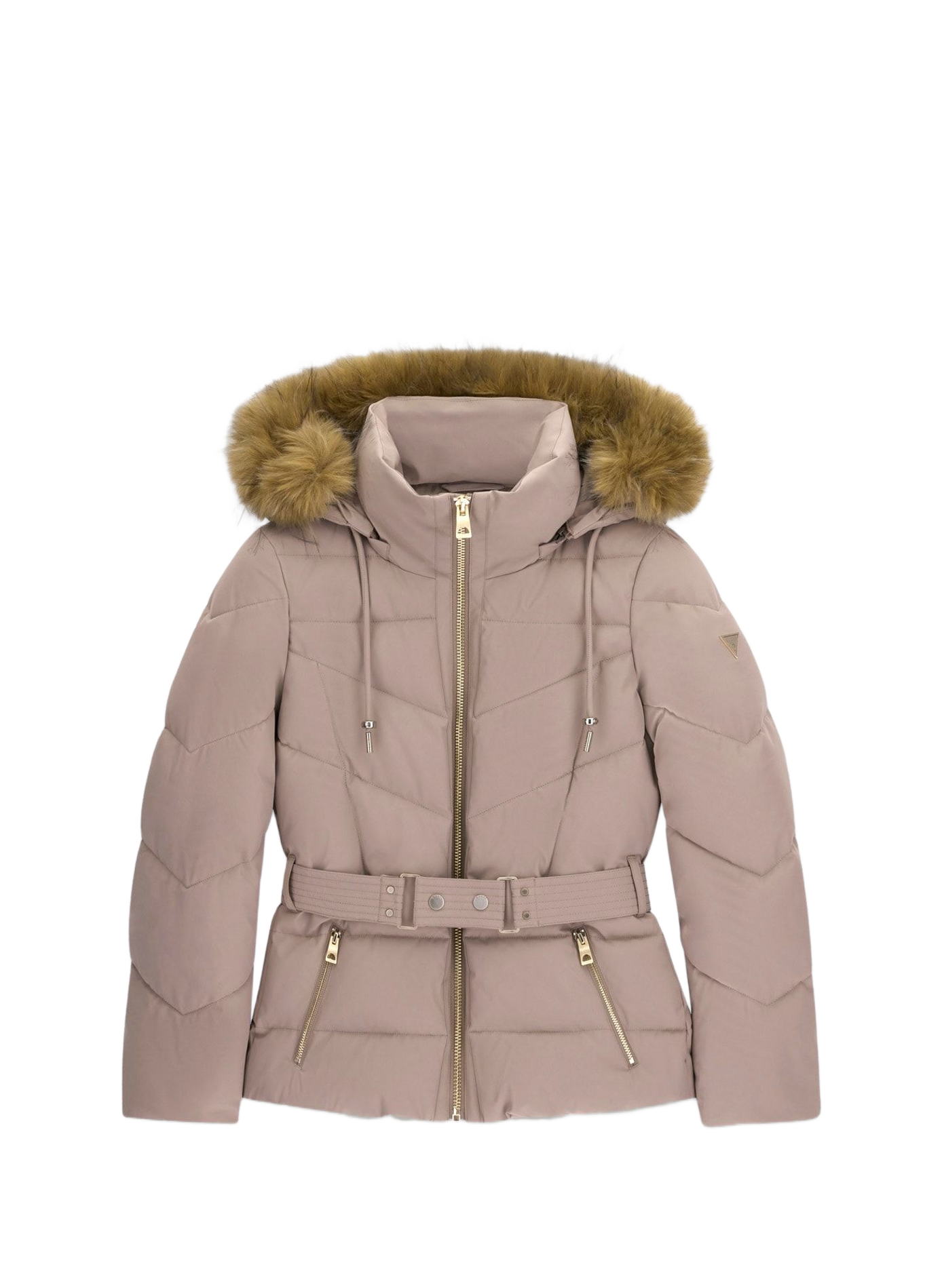 Doudoune cintrée col montant GUESS Grey
