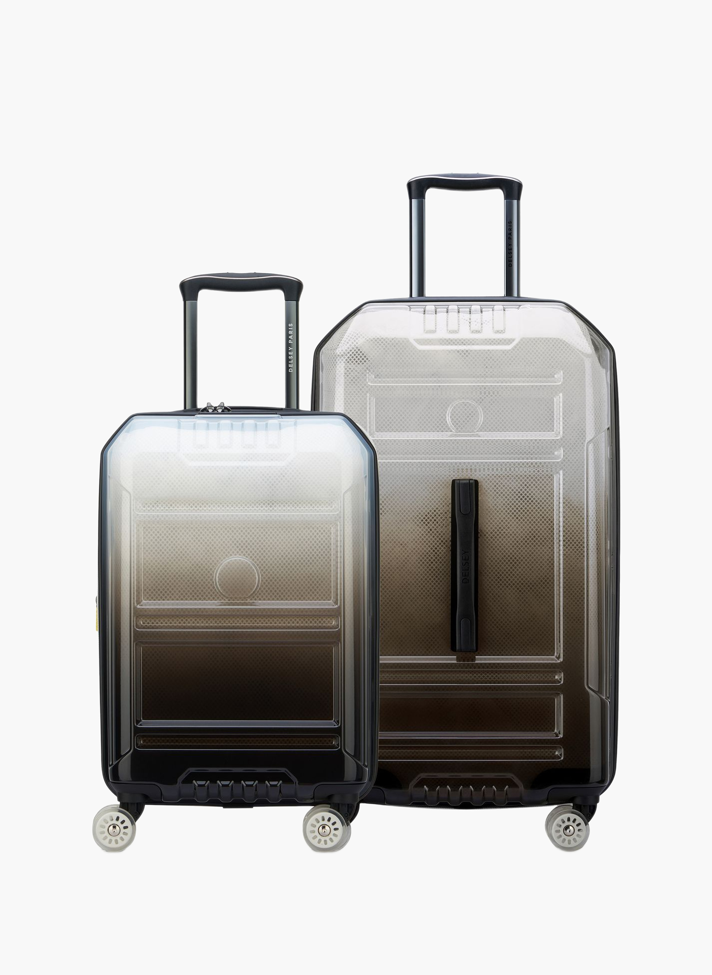 Rempart  - set de 2 valises rigides 55cm/ 73cm DELSEY PARIS Gris
