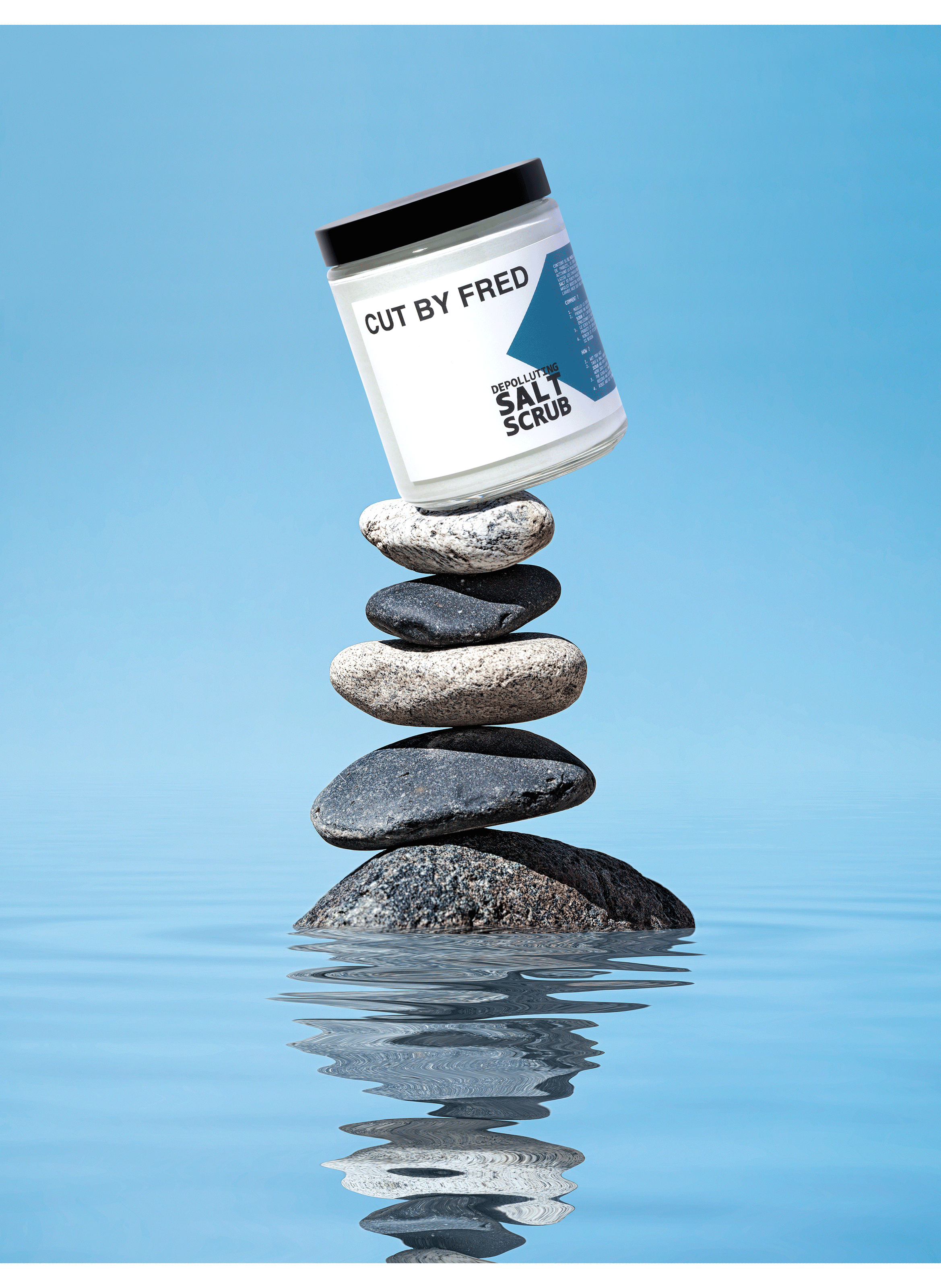 Depolluting Salt Scrub 300 g (10.6 oz) CUT BY FRED No color