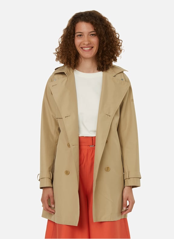 ICONIC SHORT TRENCH COAT AIGLE for WOMEN Printemps