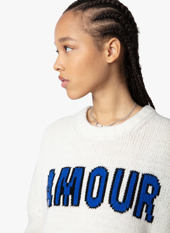 Sweat-shirt en molleton ZADIG & VOLTAIRE pour FILLE | Kids around Sweat-shirt en molleton ZADIG & VOLTAIRE pour FILLE | Kids around