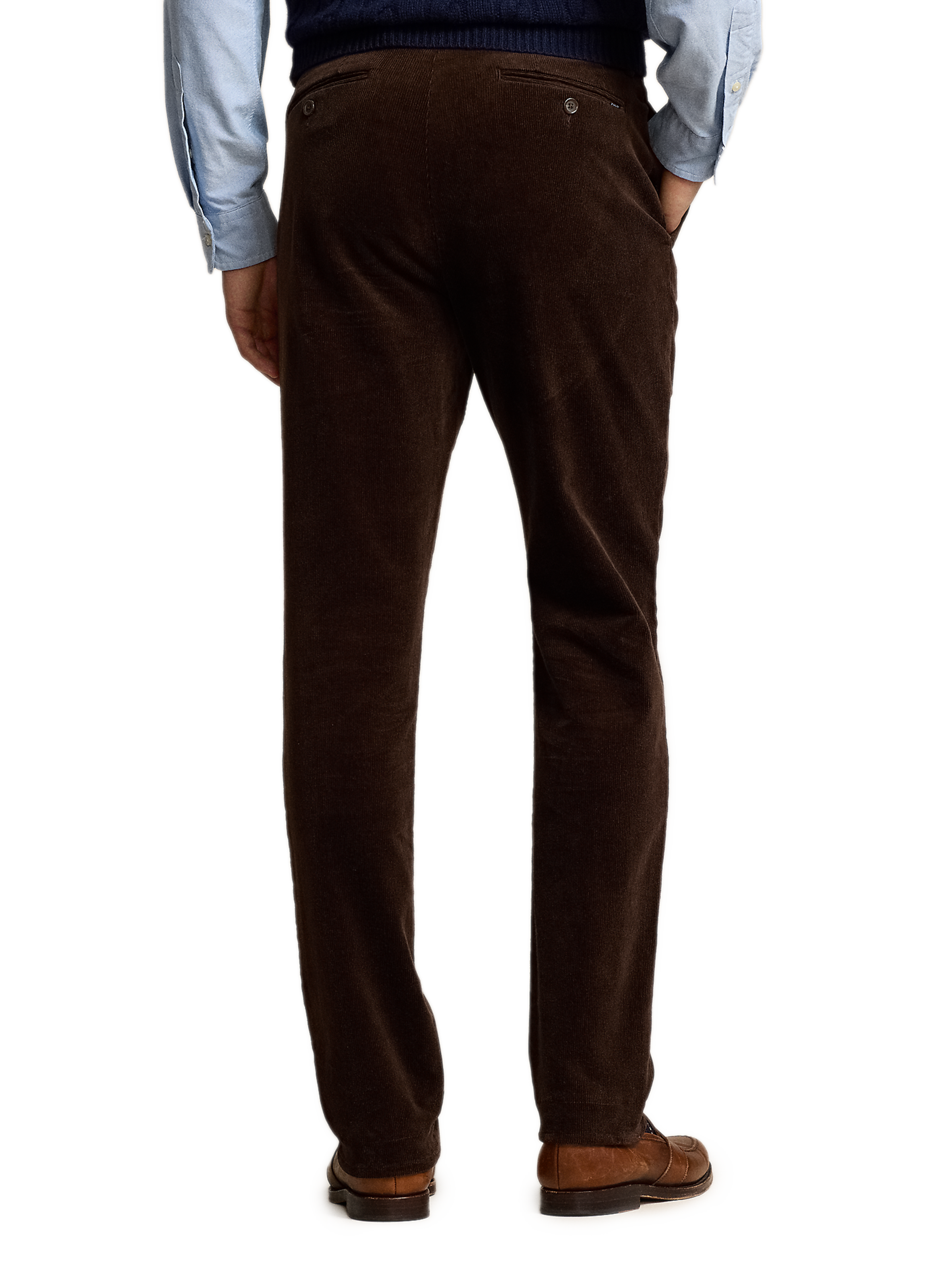 Lightweight trousers with logo POLO RALPH LAUREN Brown