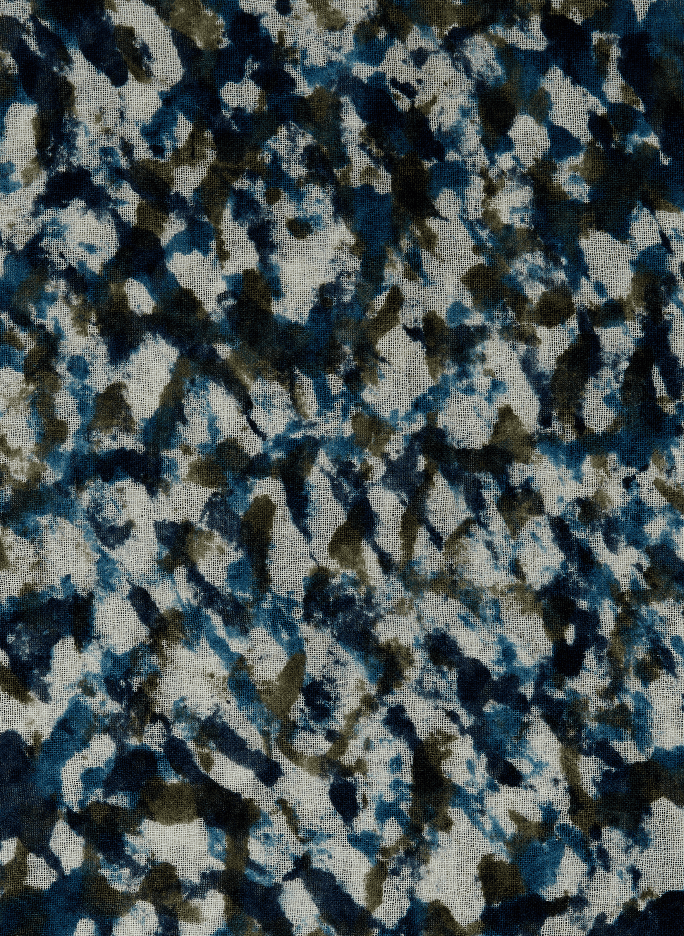 Foulard en lin SAISON 1865 Bleu