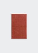 Serviette invité en coton biologique  Terracotta